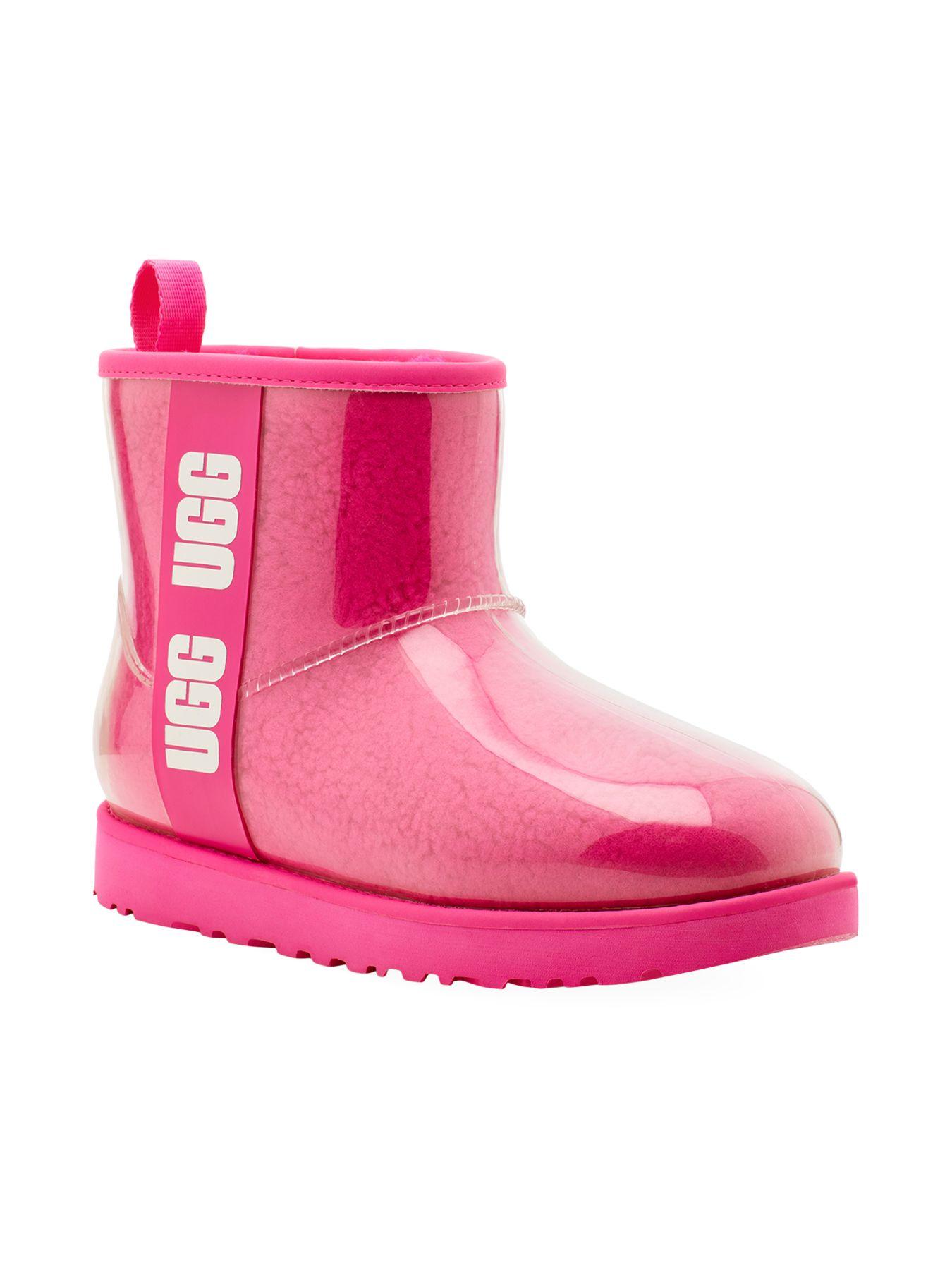 ugg pink rain boots