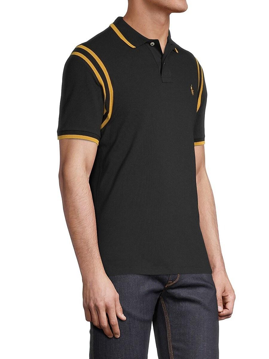 Polo Ralph Lauren Tiger Short-sleeve Polo in Black for Men | Lyst