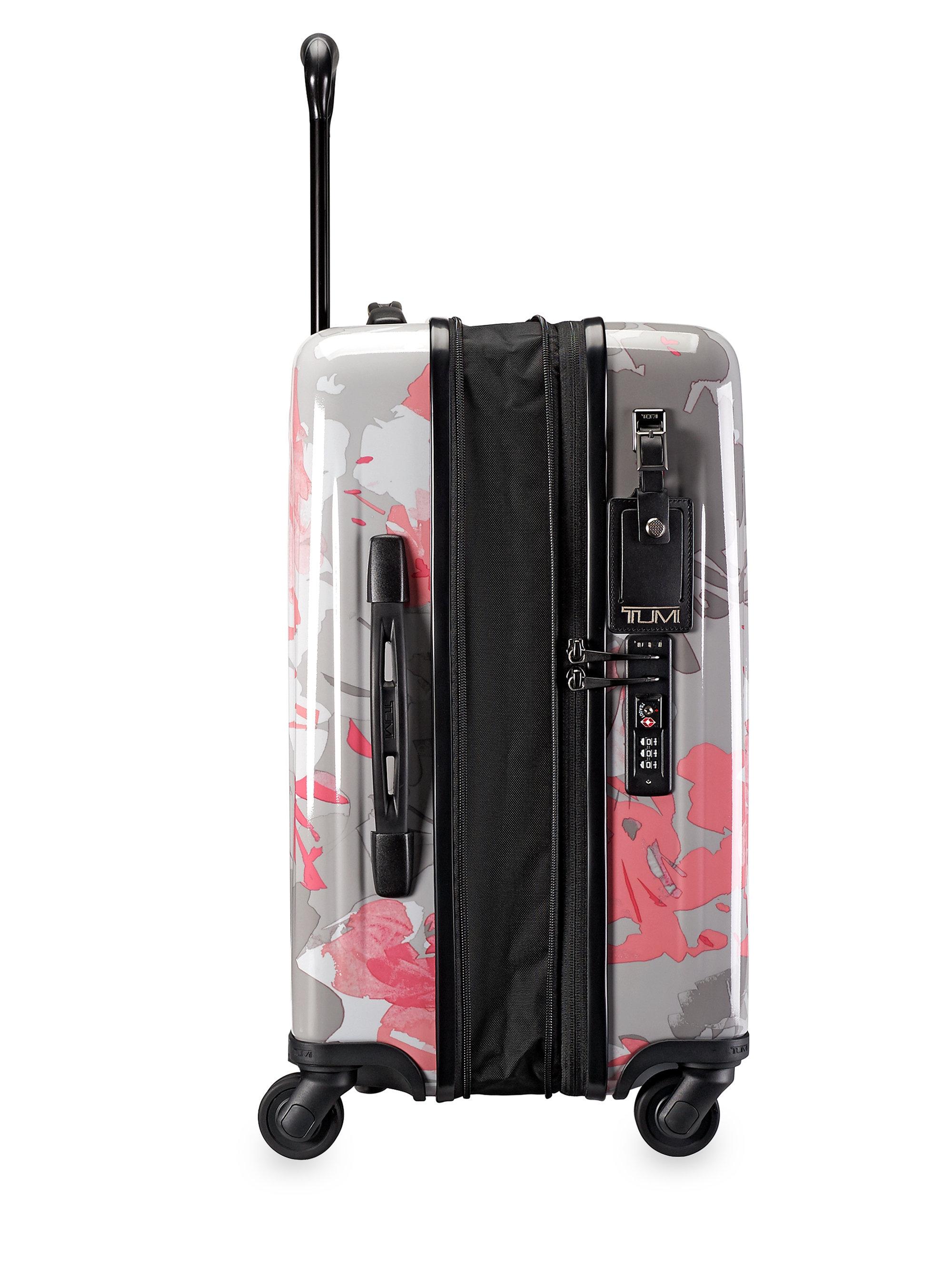 tumi floral carry on