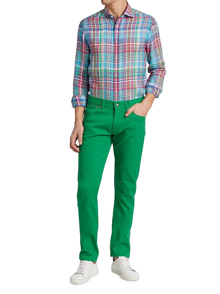 Ralph Lauren Purple Label Thompson Jeans in Green for Men | Lyst