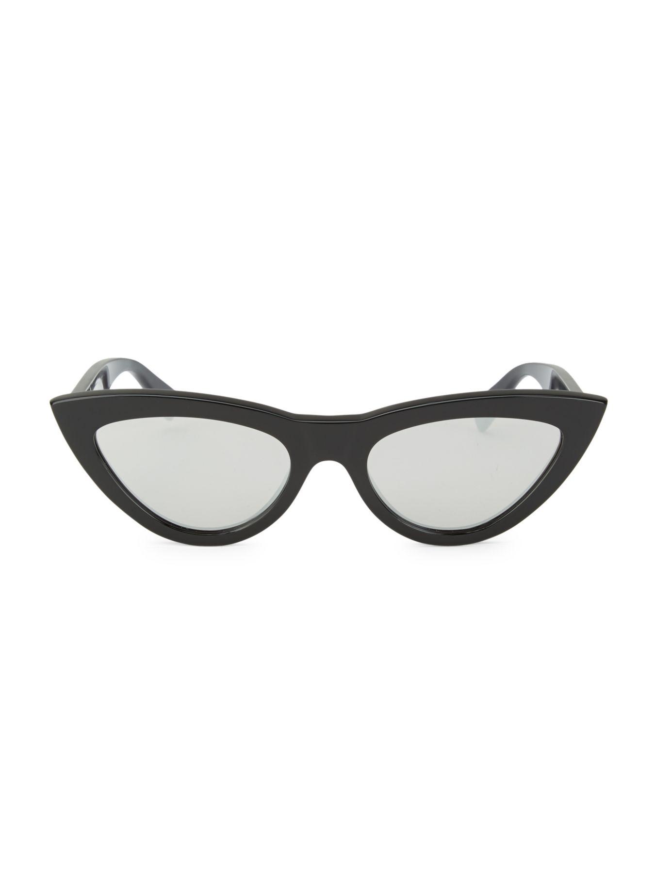 Céline 56mm Cat Eye Sunglasses in Black