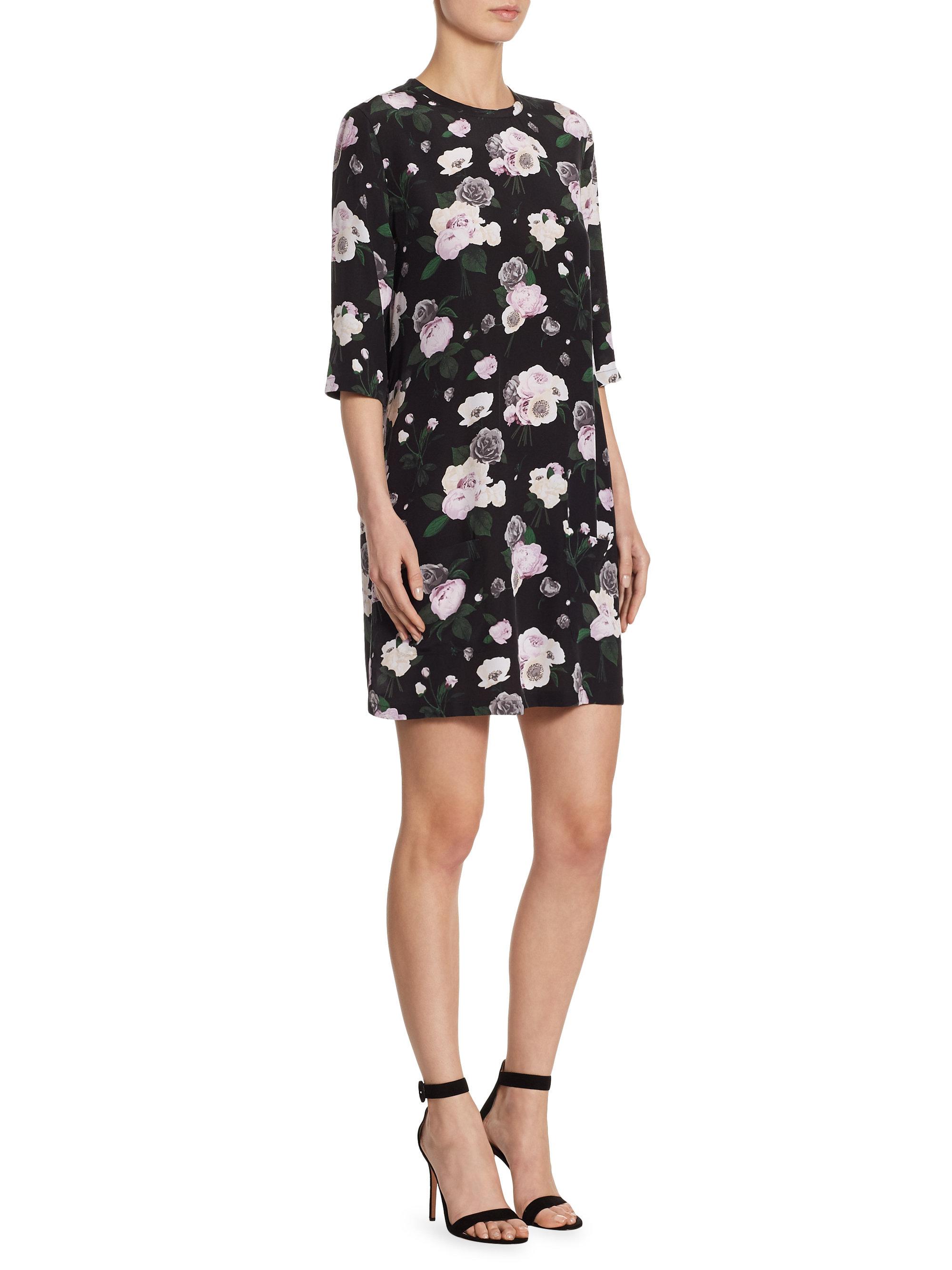 equipment aubrey silk dress