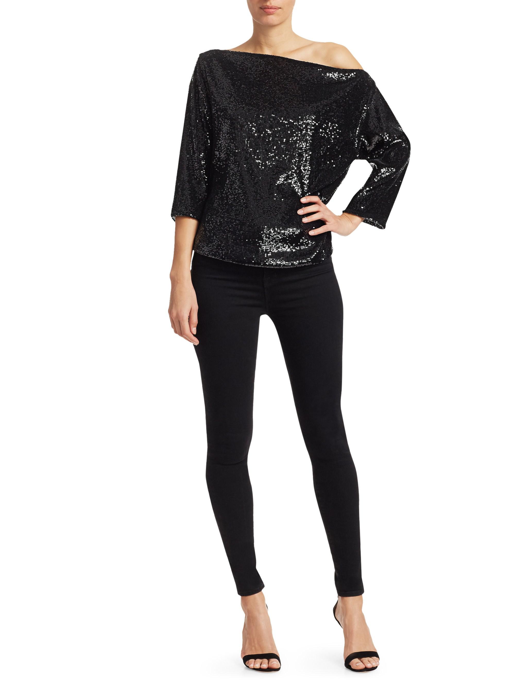 alc sequin top