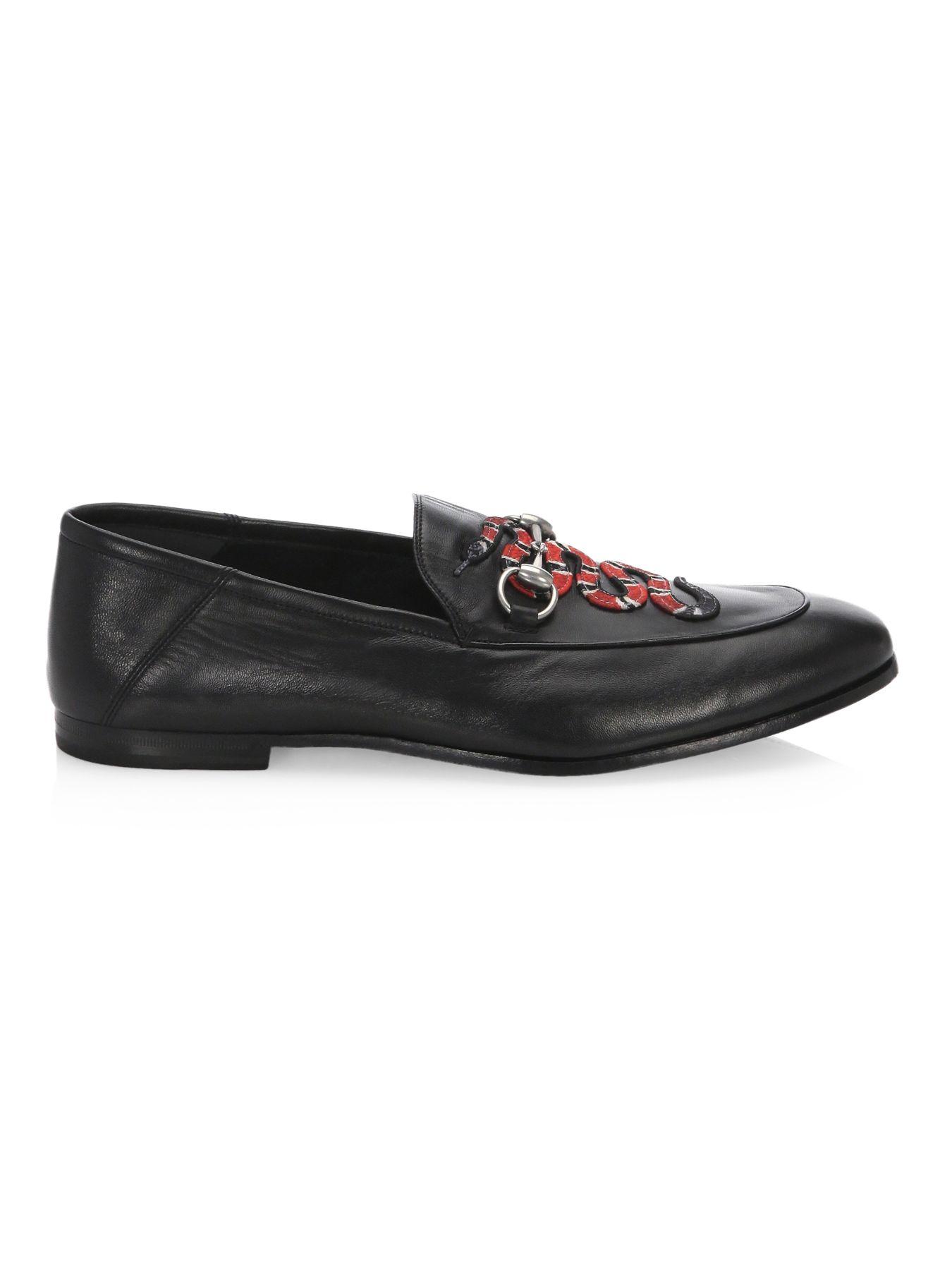 gucci kingsnake loafers