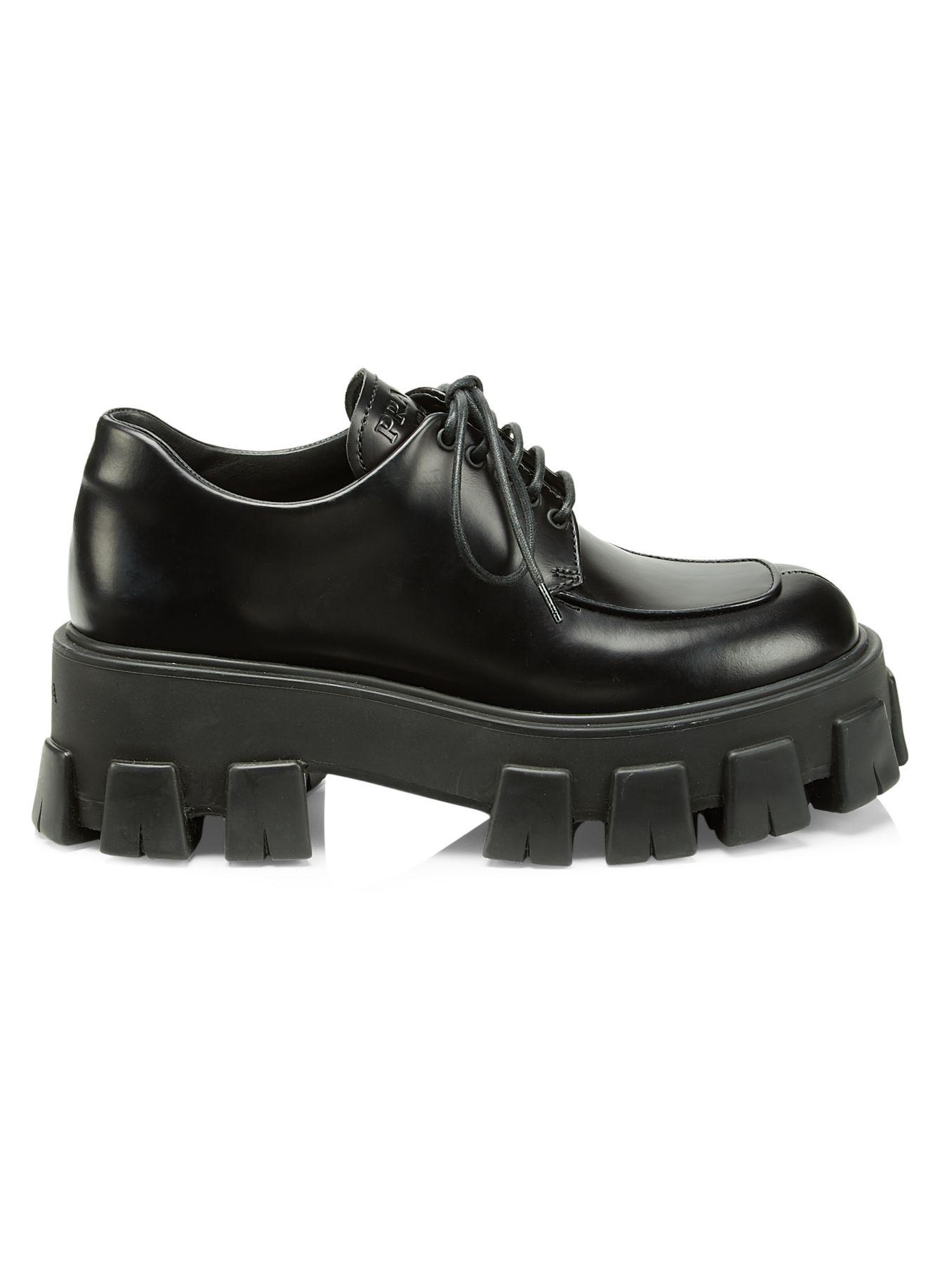 Booted Creepers: Prada Creepers Boot - Shoe Effect