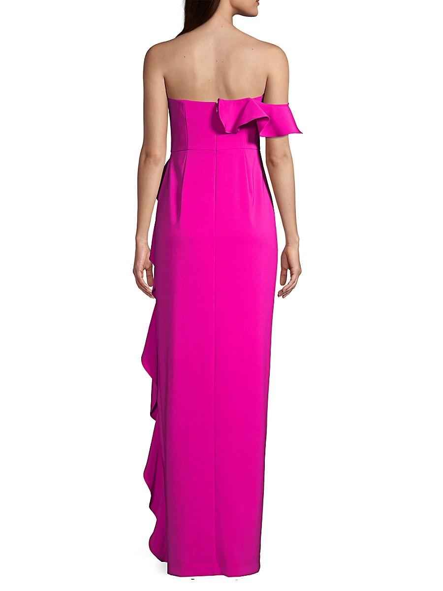 Aidan By Aidan Mattox Synthetic Flounce 