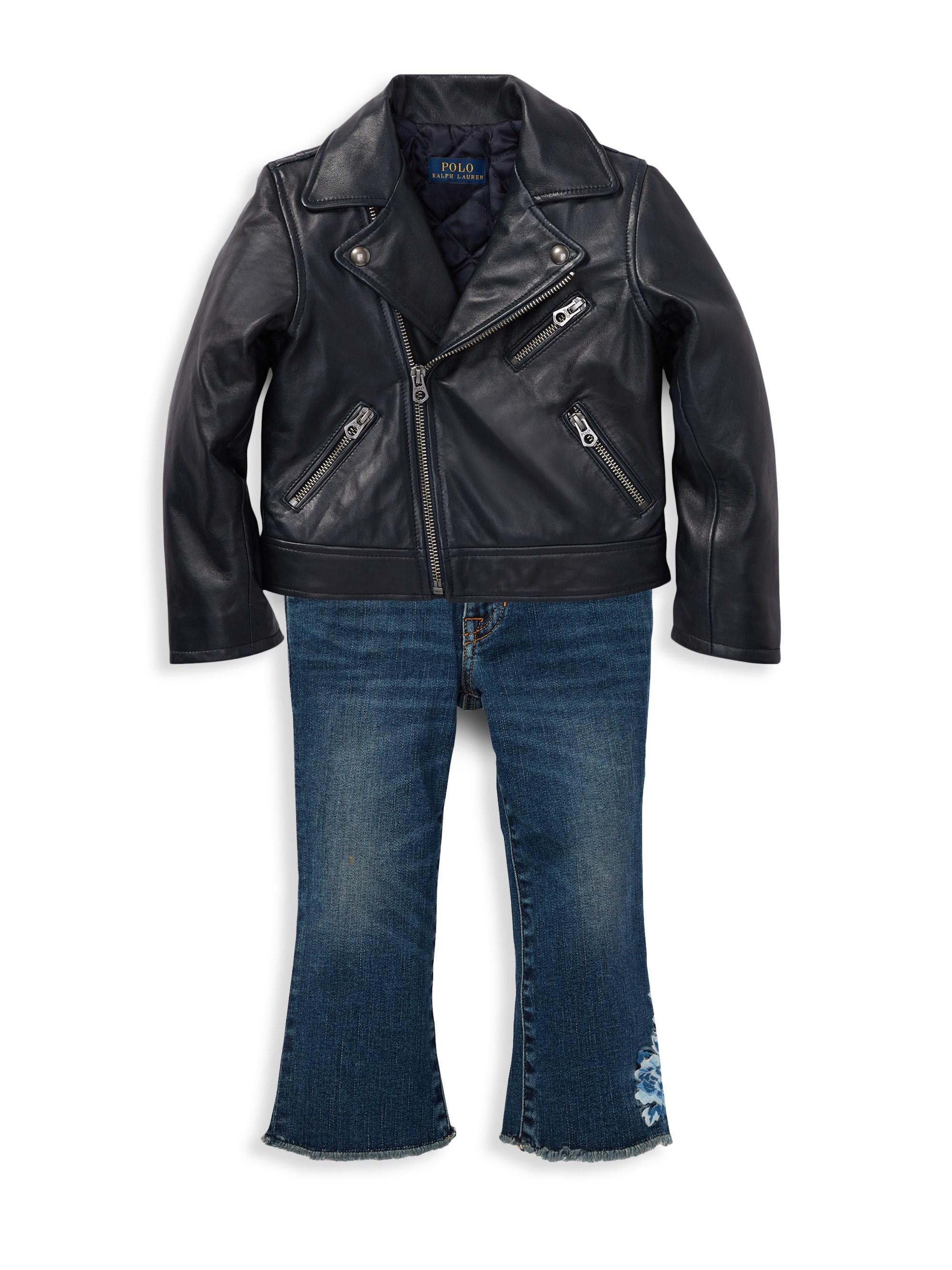 little girls moto jacket