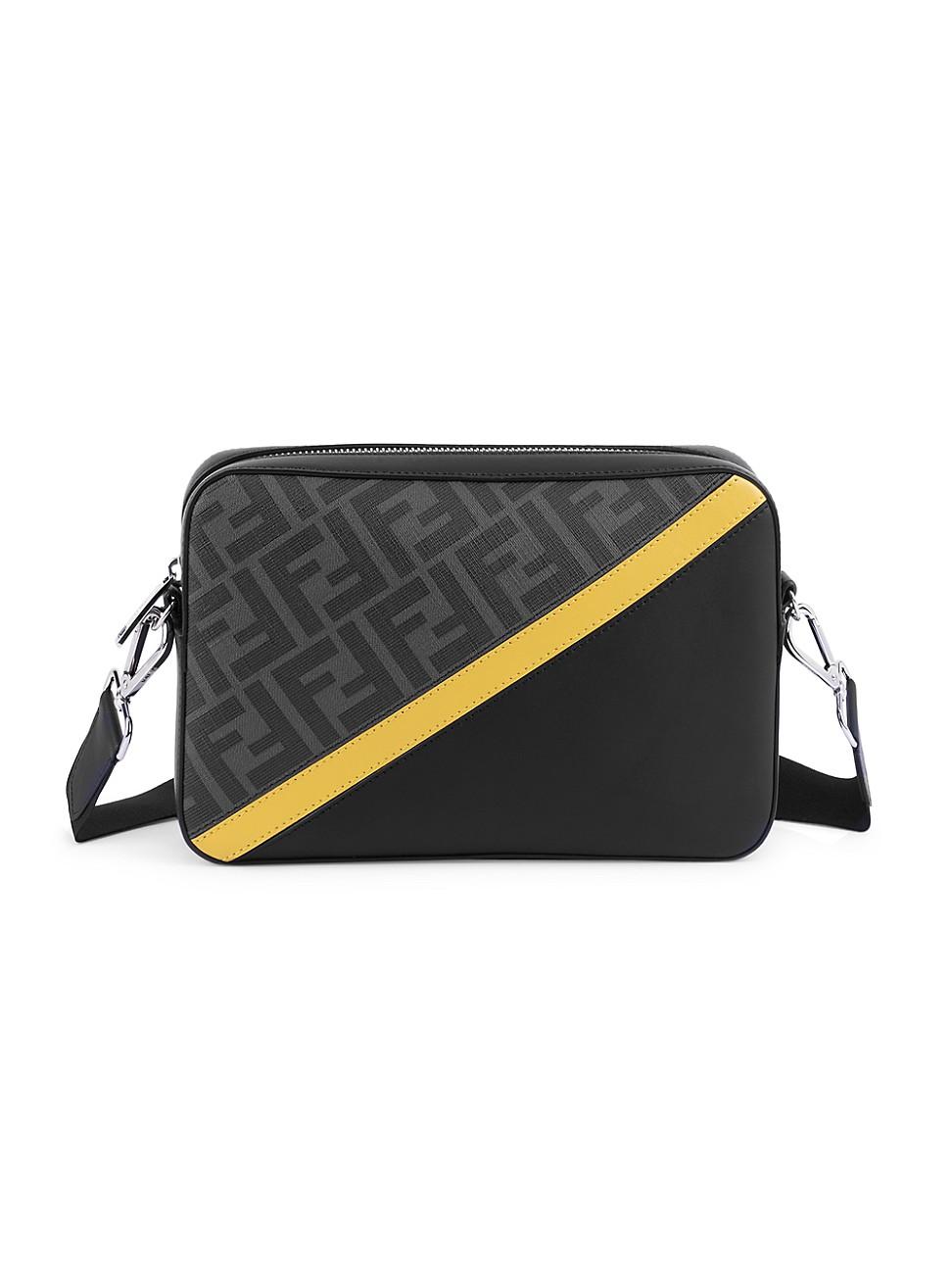 fendi ff logo camera bolsa