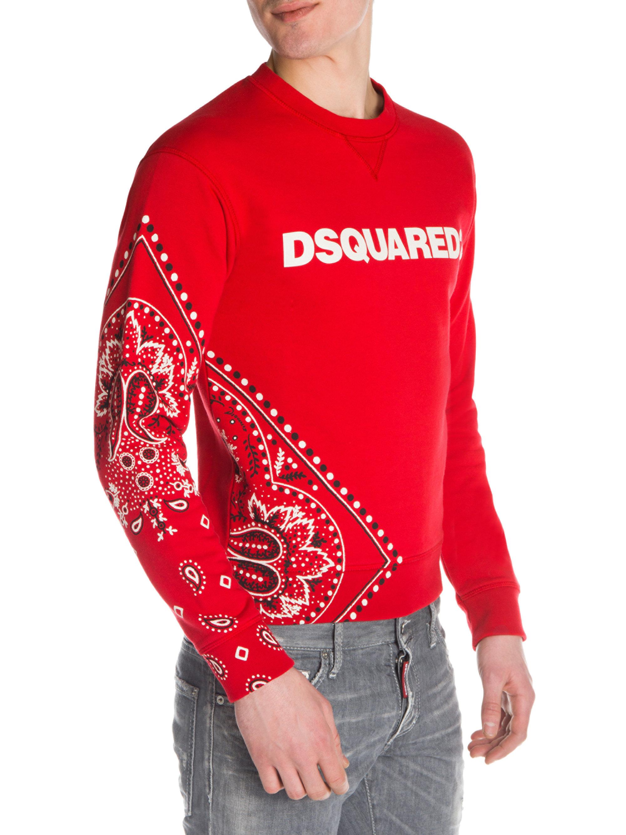 dsquared2 bandana sweatshirt Off 61% - www.loverethymno.com