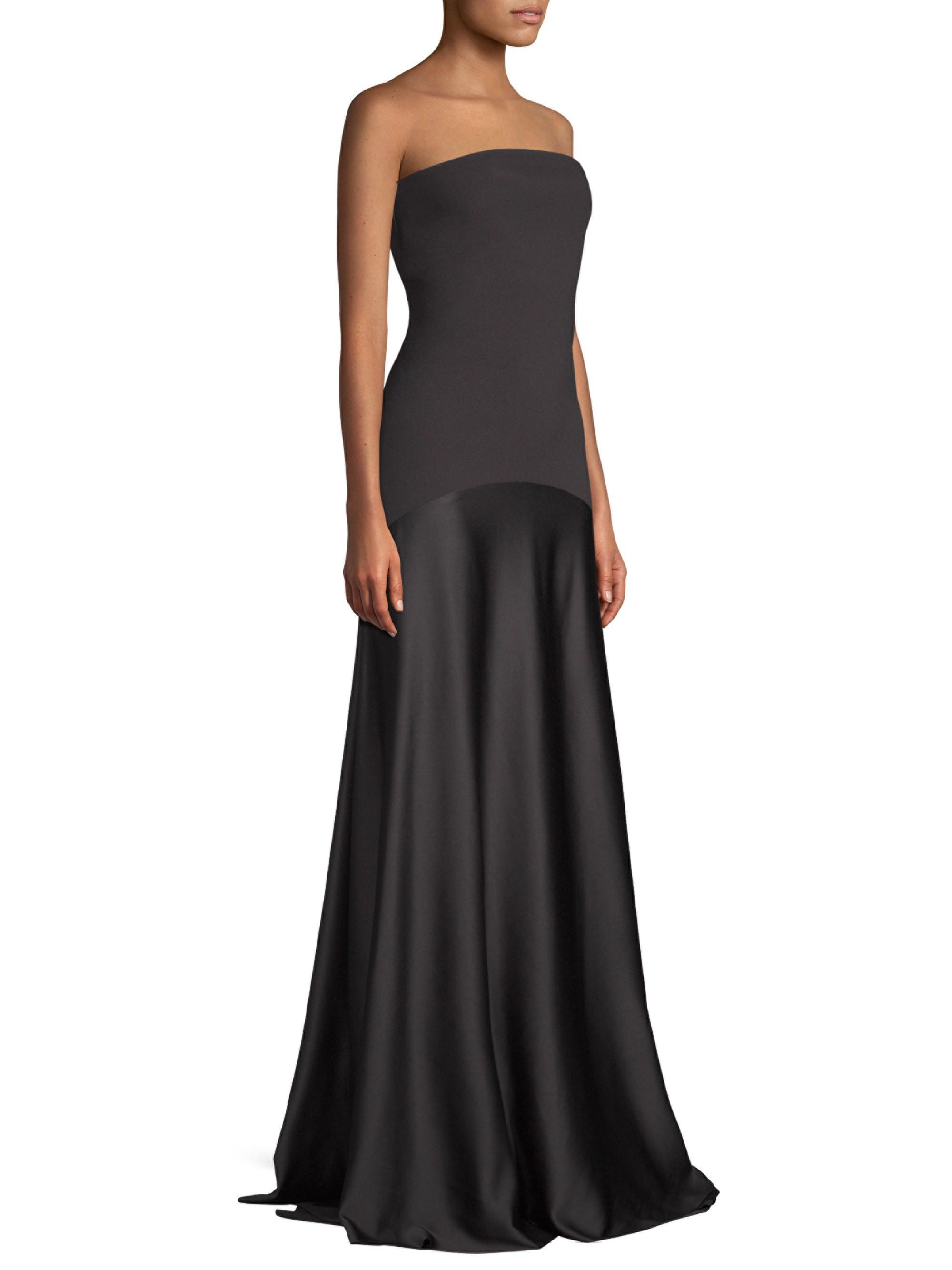 solace london strapless dress