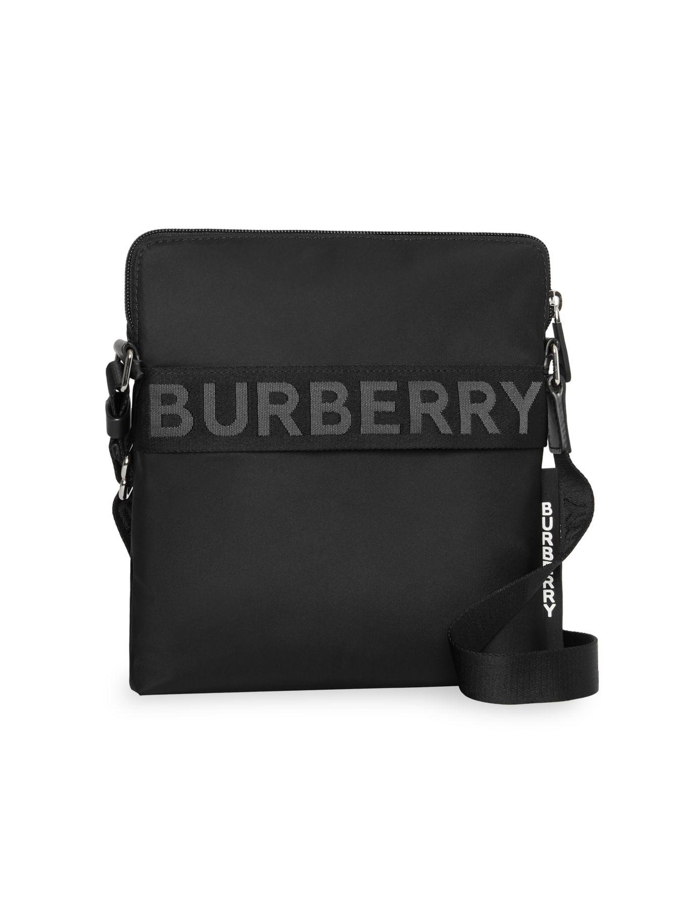 burberry logo crossbody bag