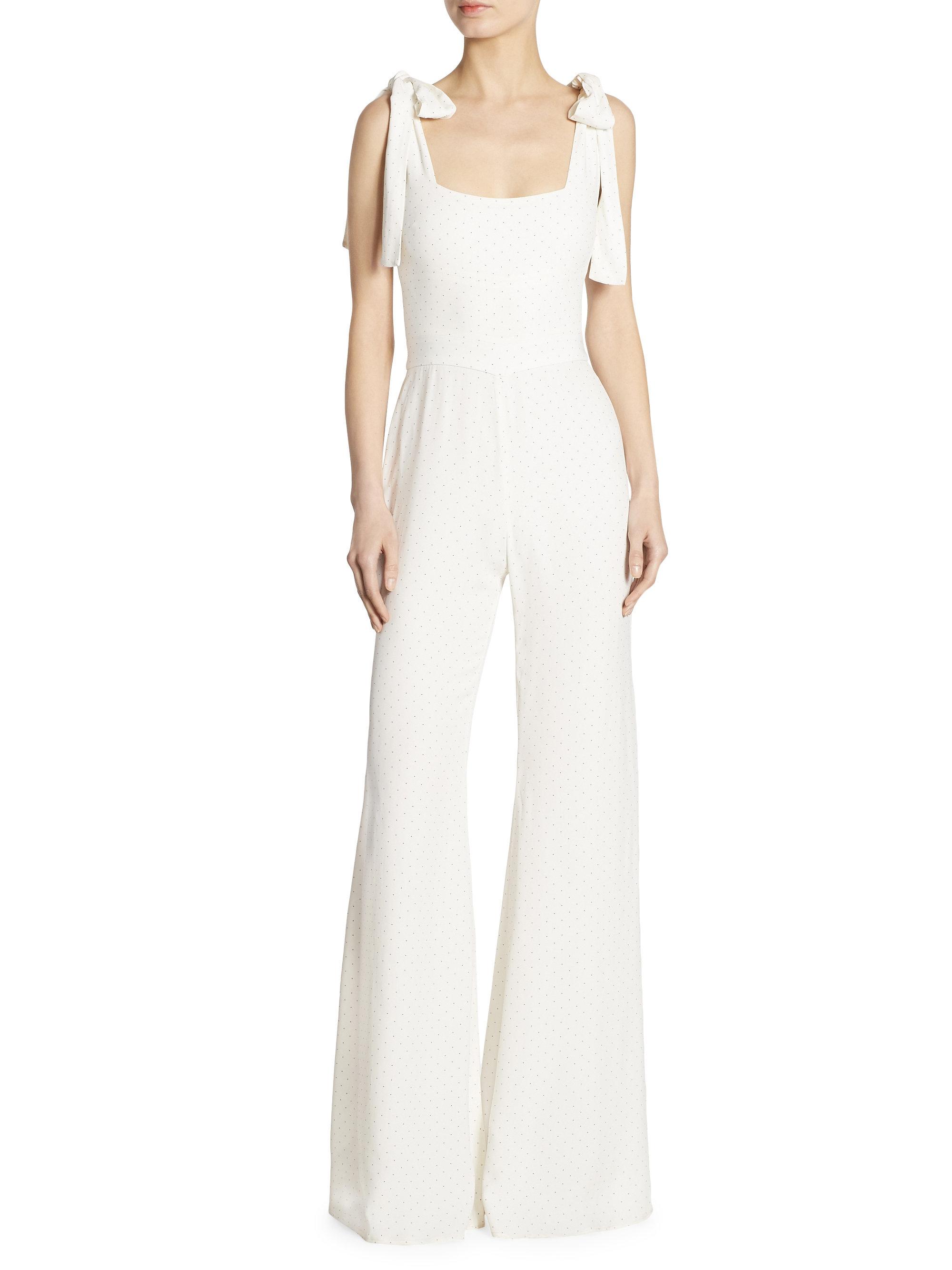 alexis white jumpsuit