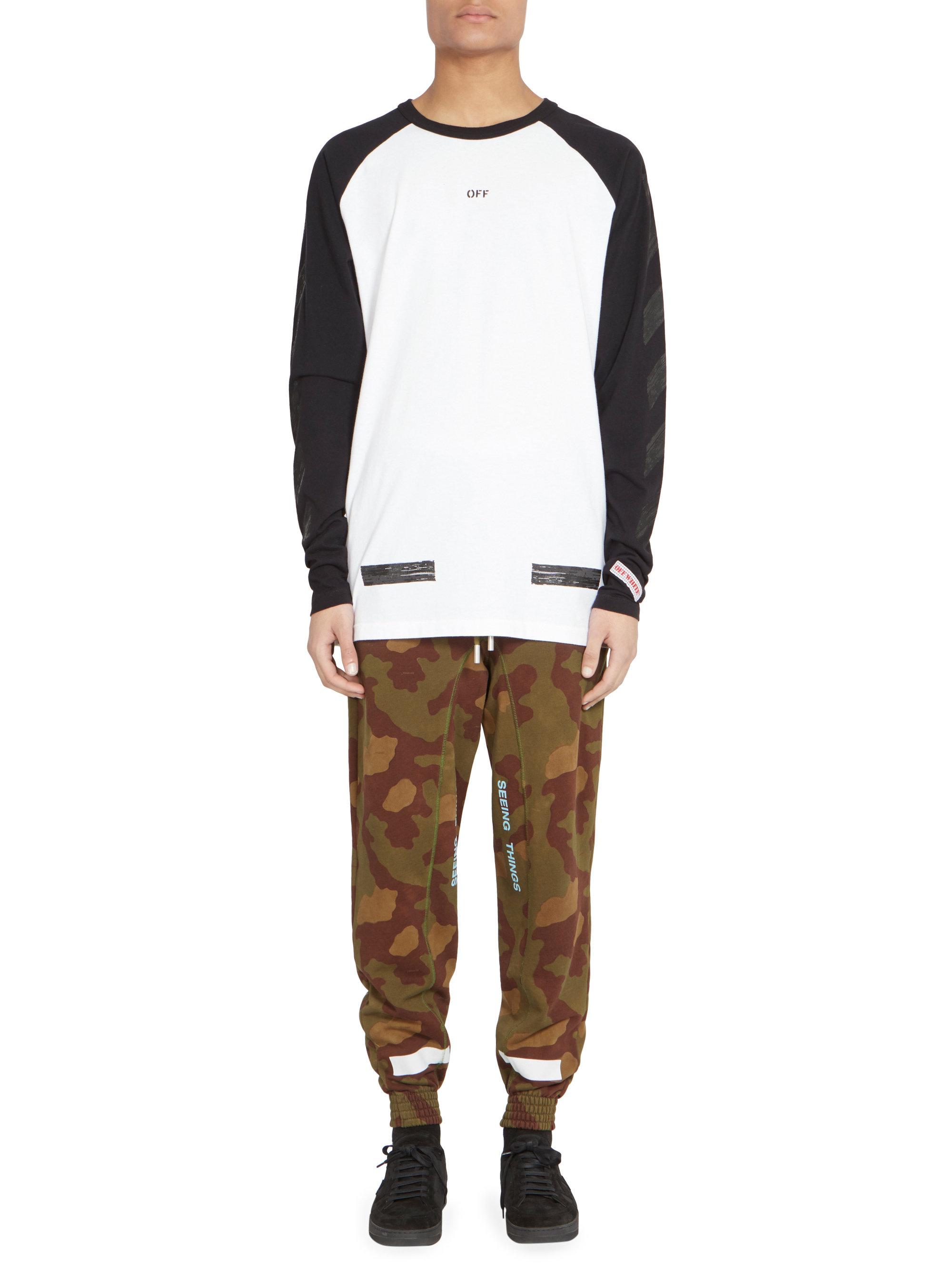 Lyst - Off-White C/O Virgil Abloh Diagonal Camo Pants for Men