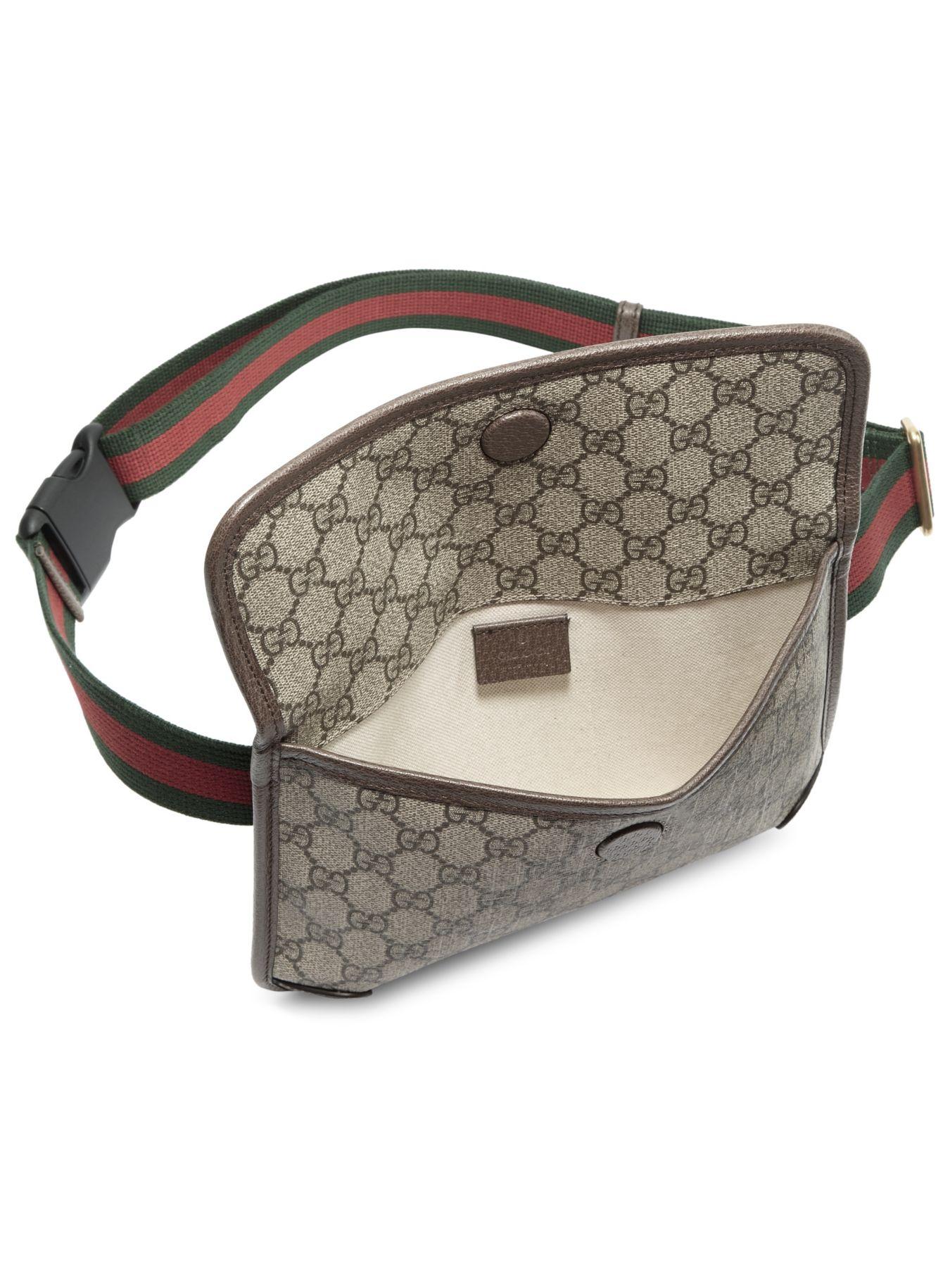 neo vintage canvas belt bag gucci