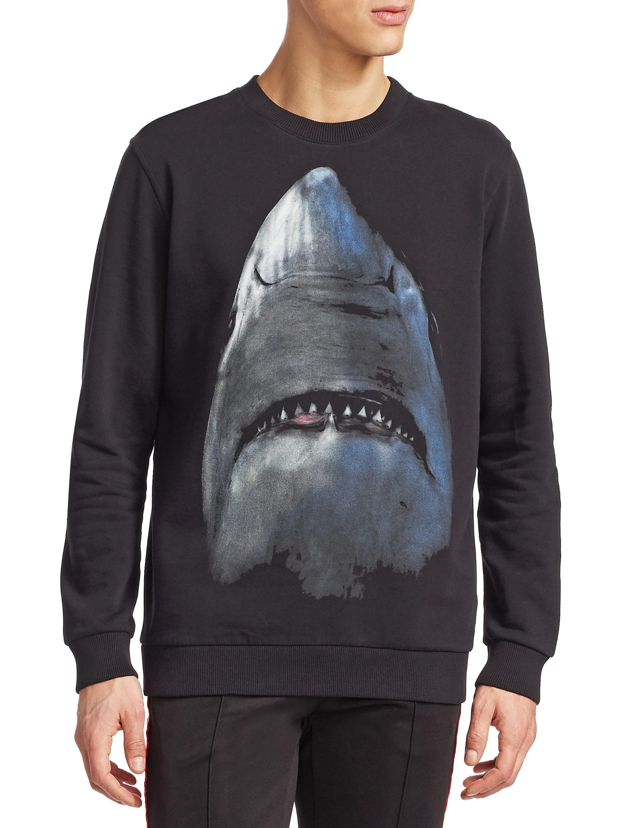 givenchy shark crewneck