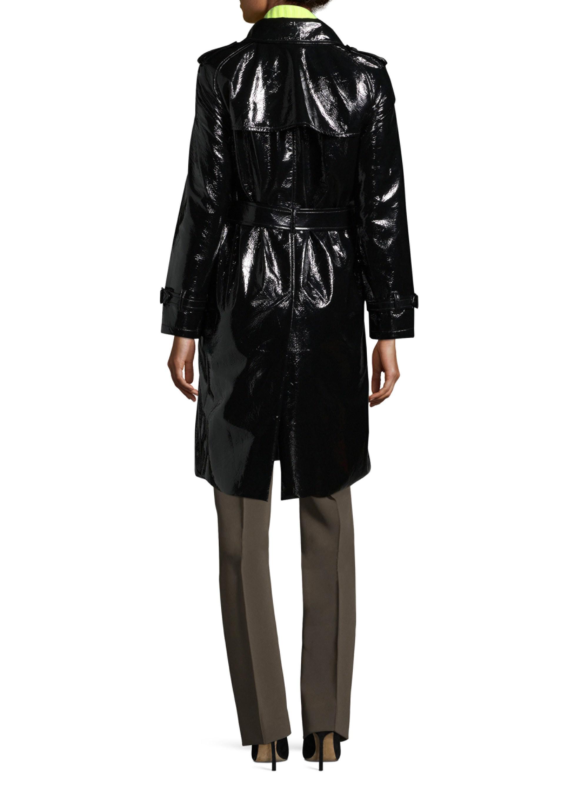 dvf trench coat