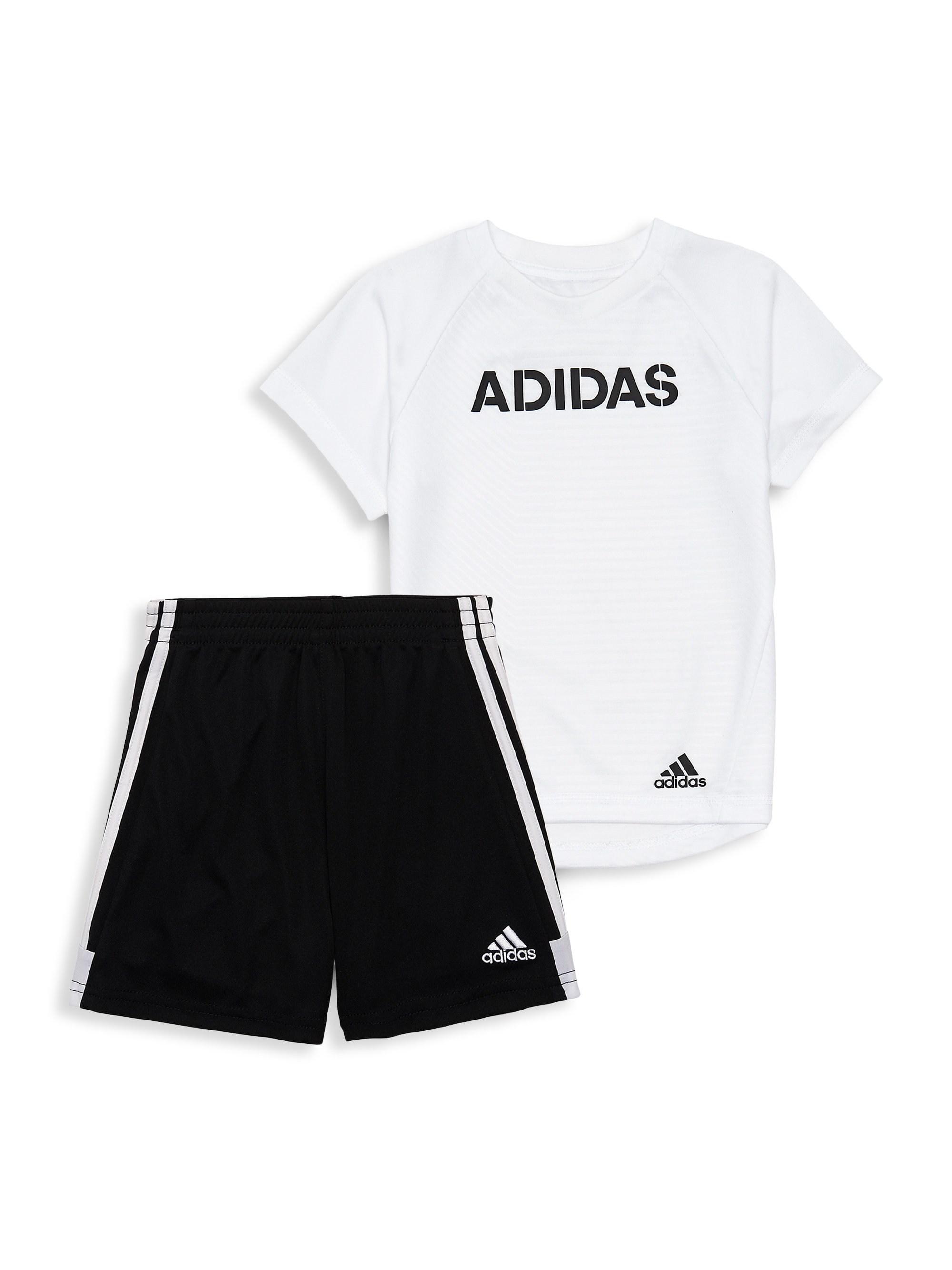baby boy adidas shorts and shirt