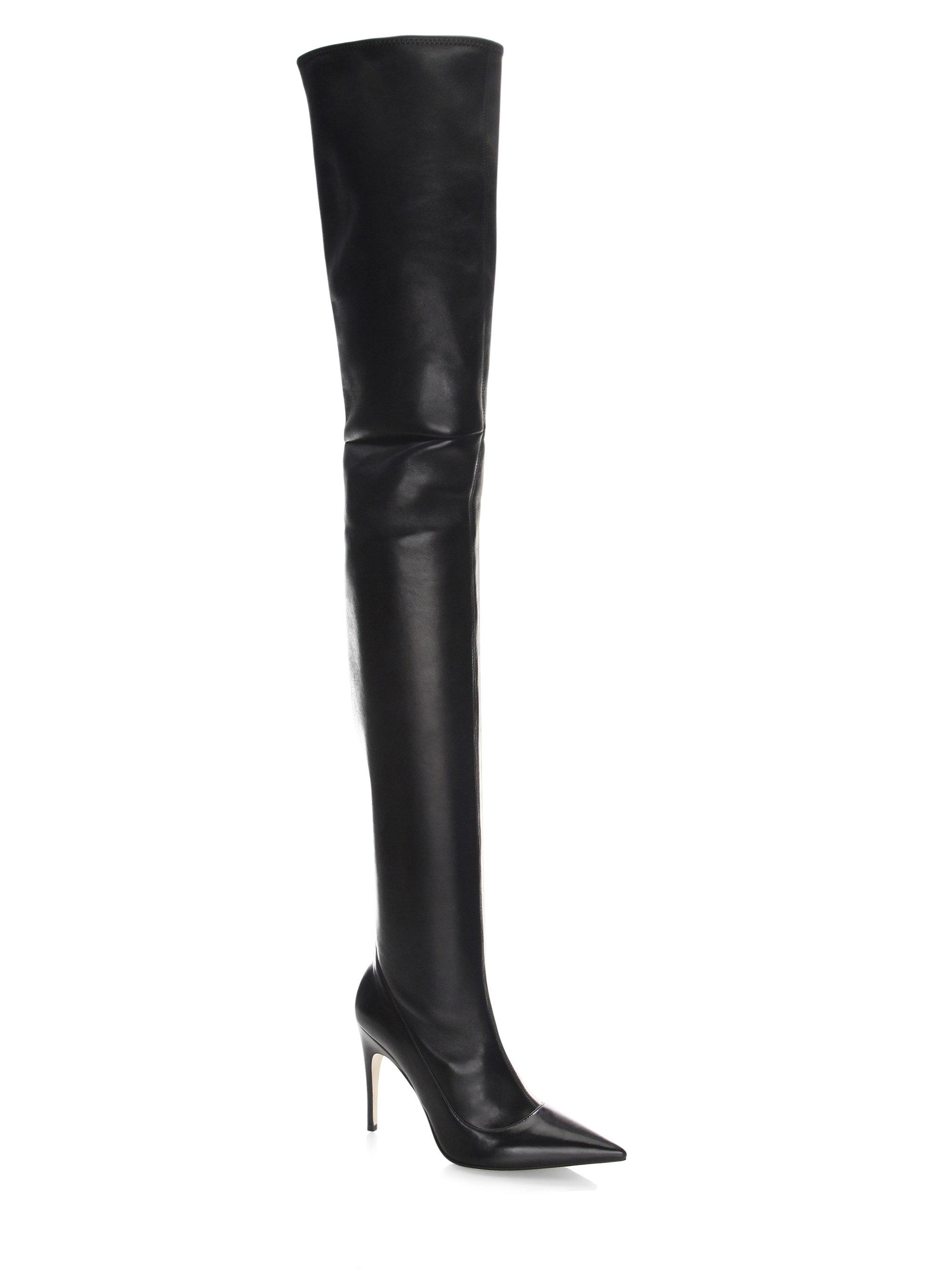 sergio rossi knee high boots