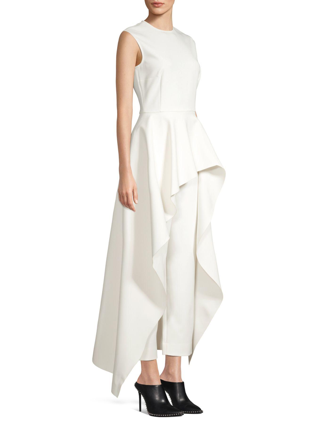 soraya peplum jumpsuit