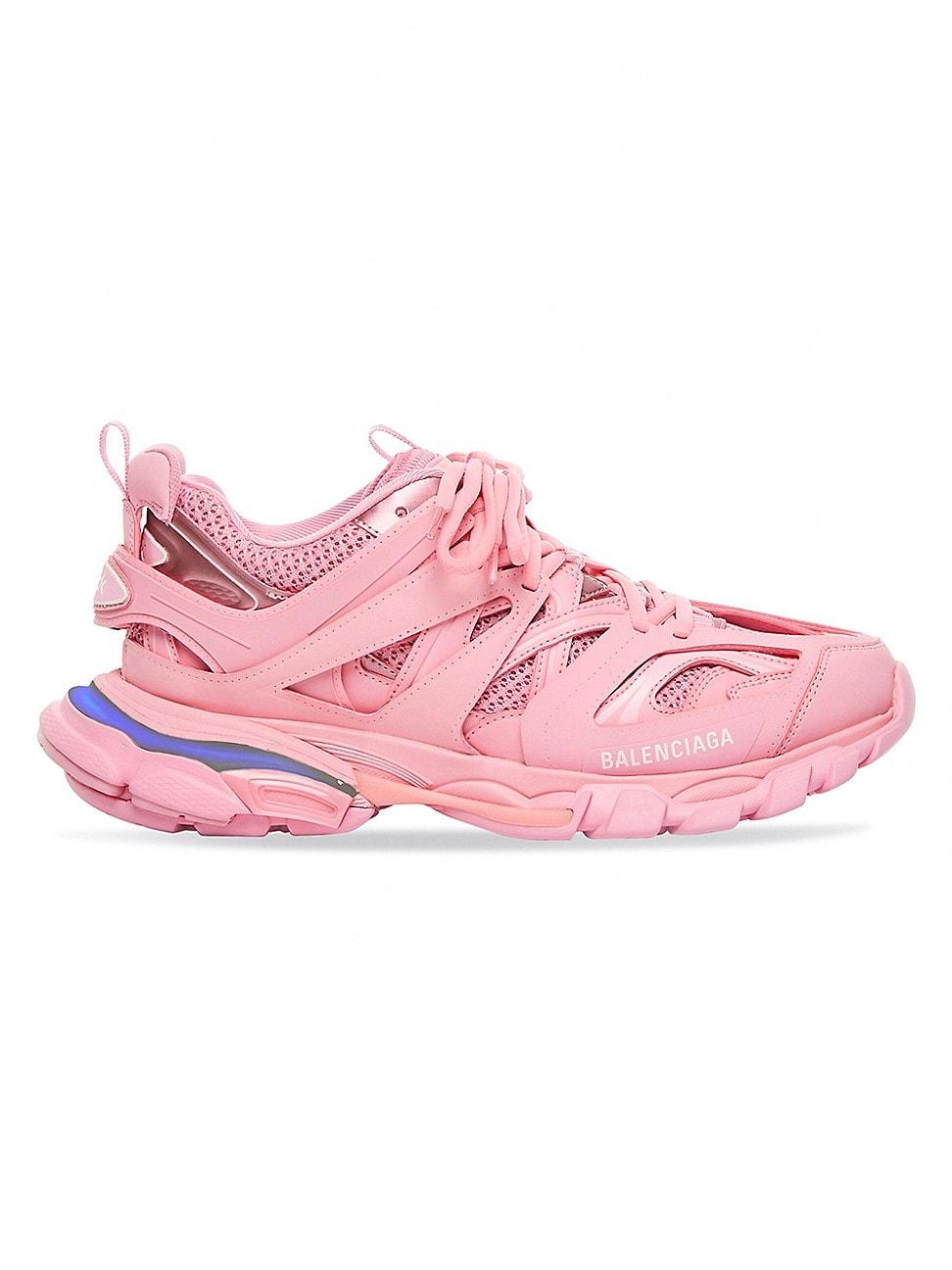 Balenciaga Track Led Sneaker in Pink | Lyst