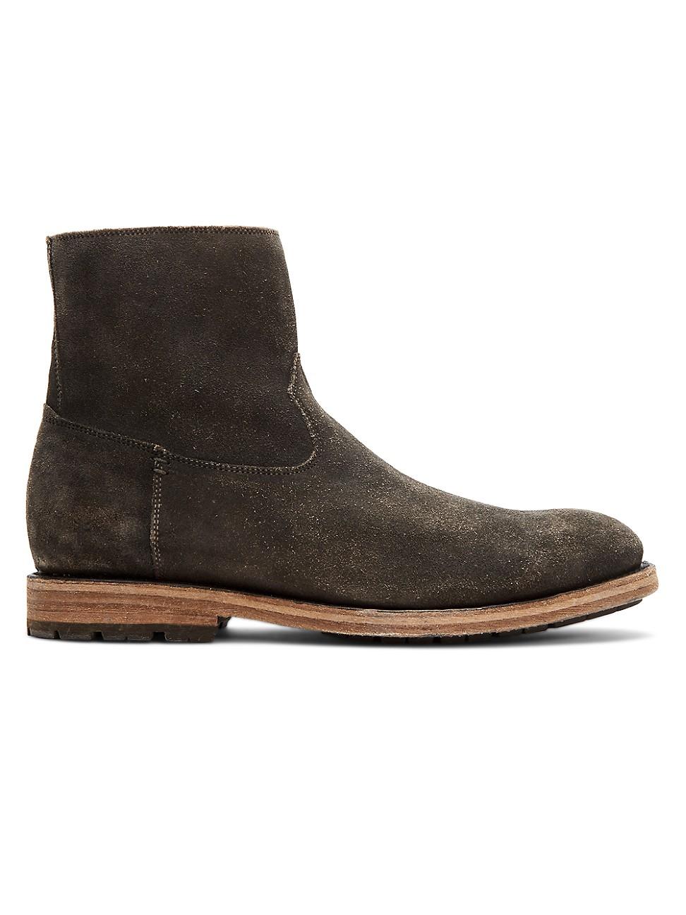 faux suede bowery boot