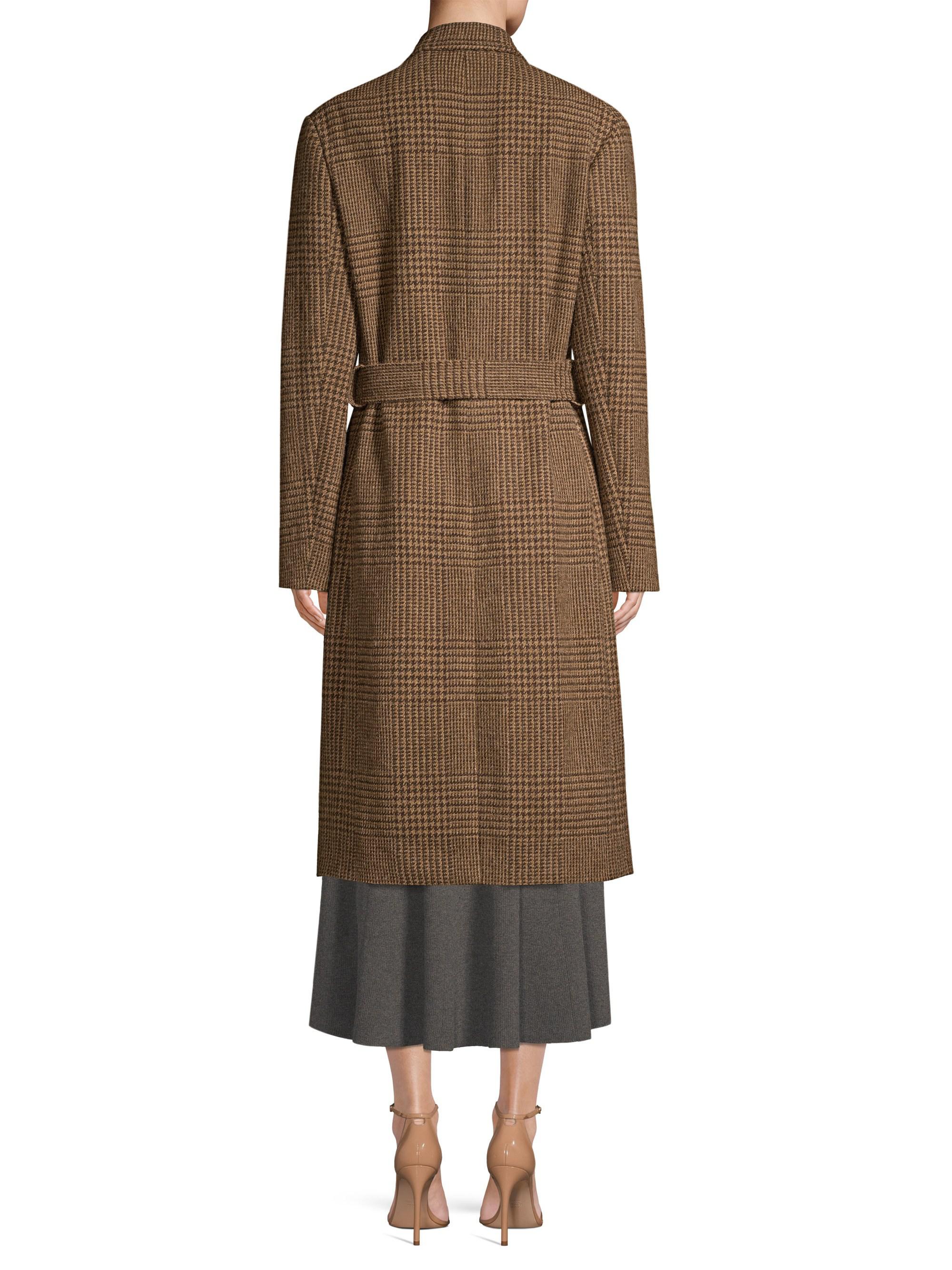 lauren ralph lauren houndstooth coat
