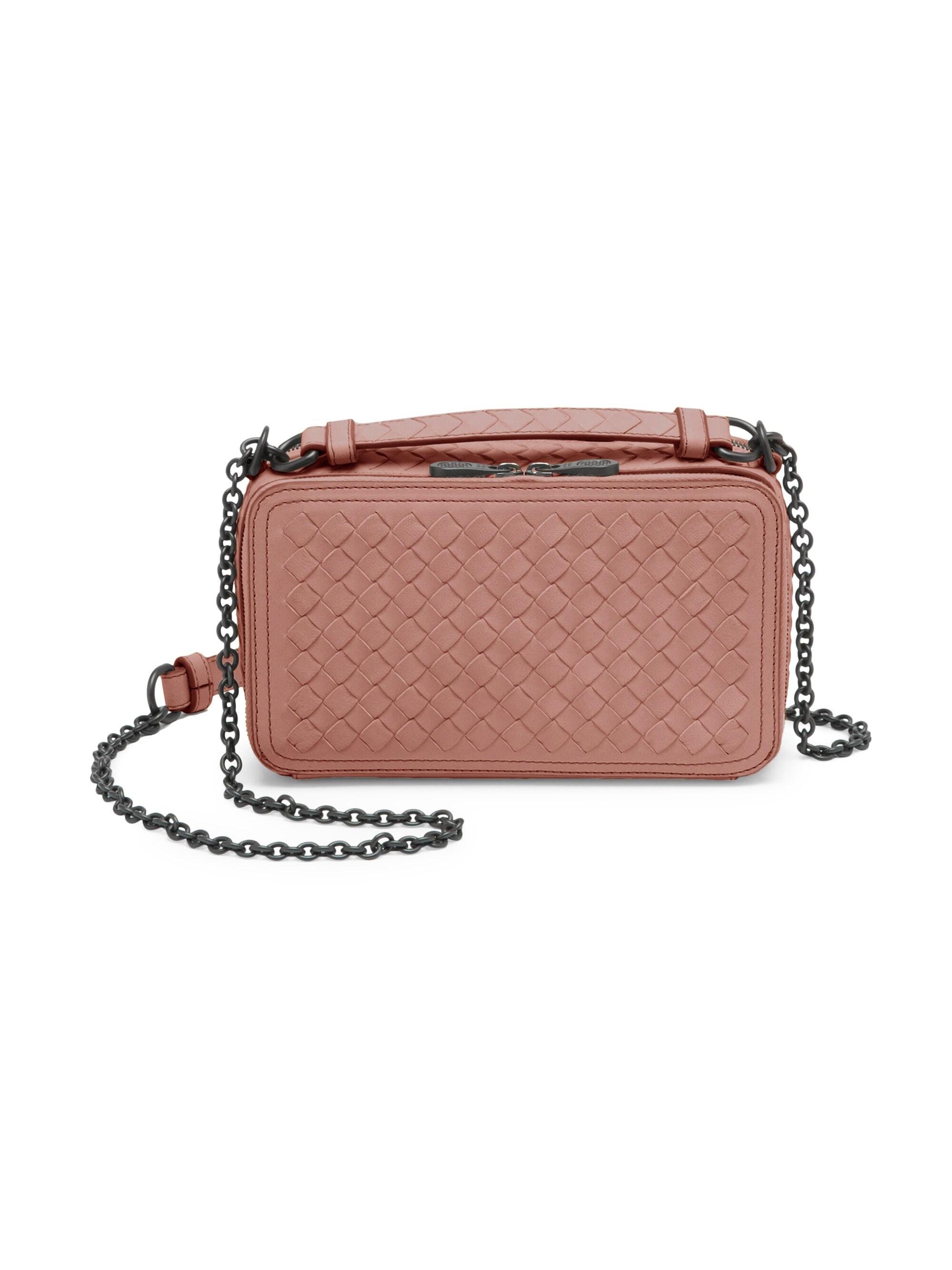 Bottega Veneta Leather Camera Bag in Rose (Pink) - Lyst