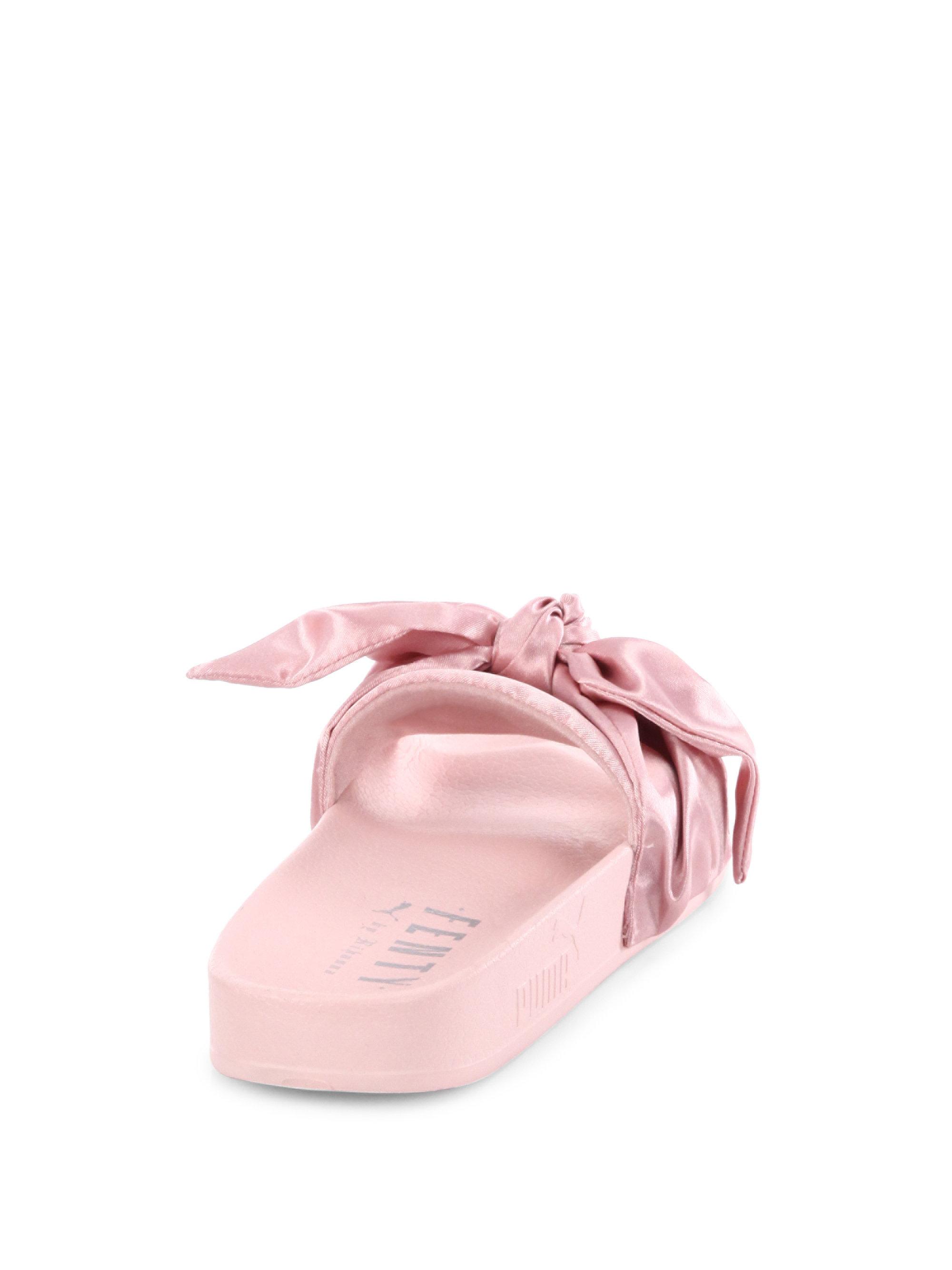 mens pink slippers lyst bow slippers in pink for mens pink slippers lyst bow slippers in pink for