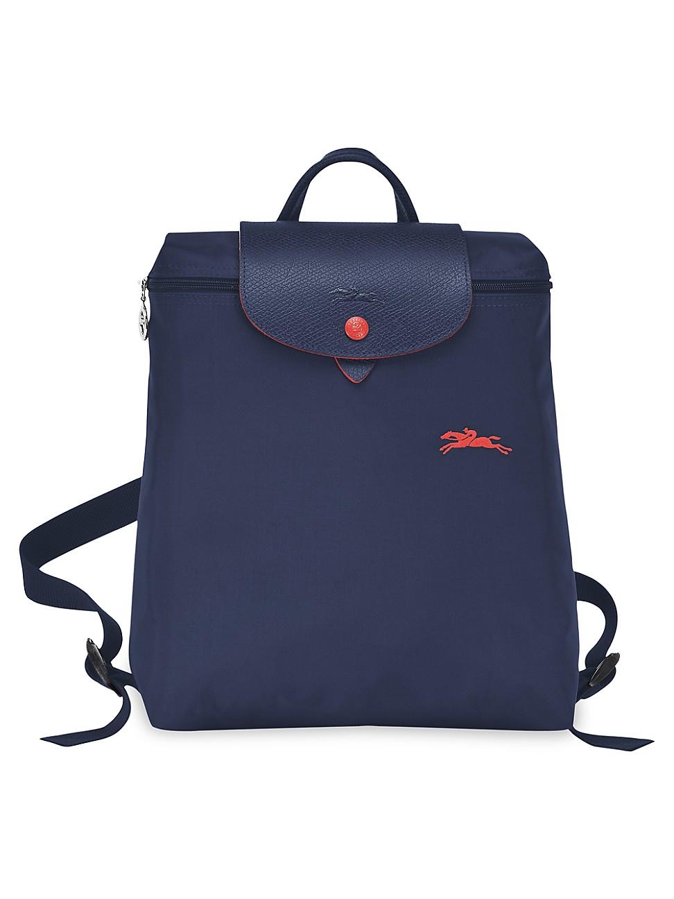 longchamp backpack navy blue