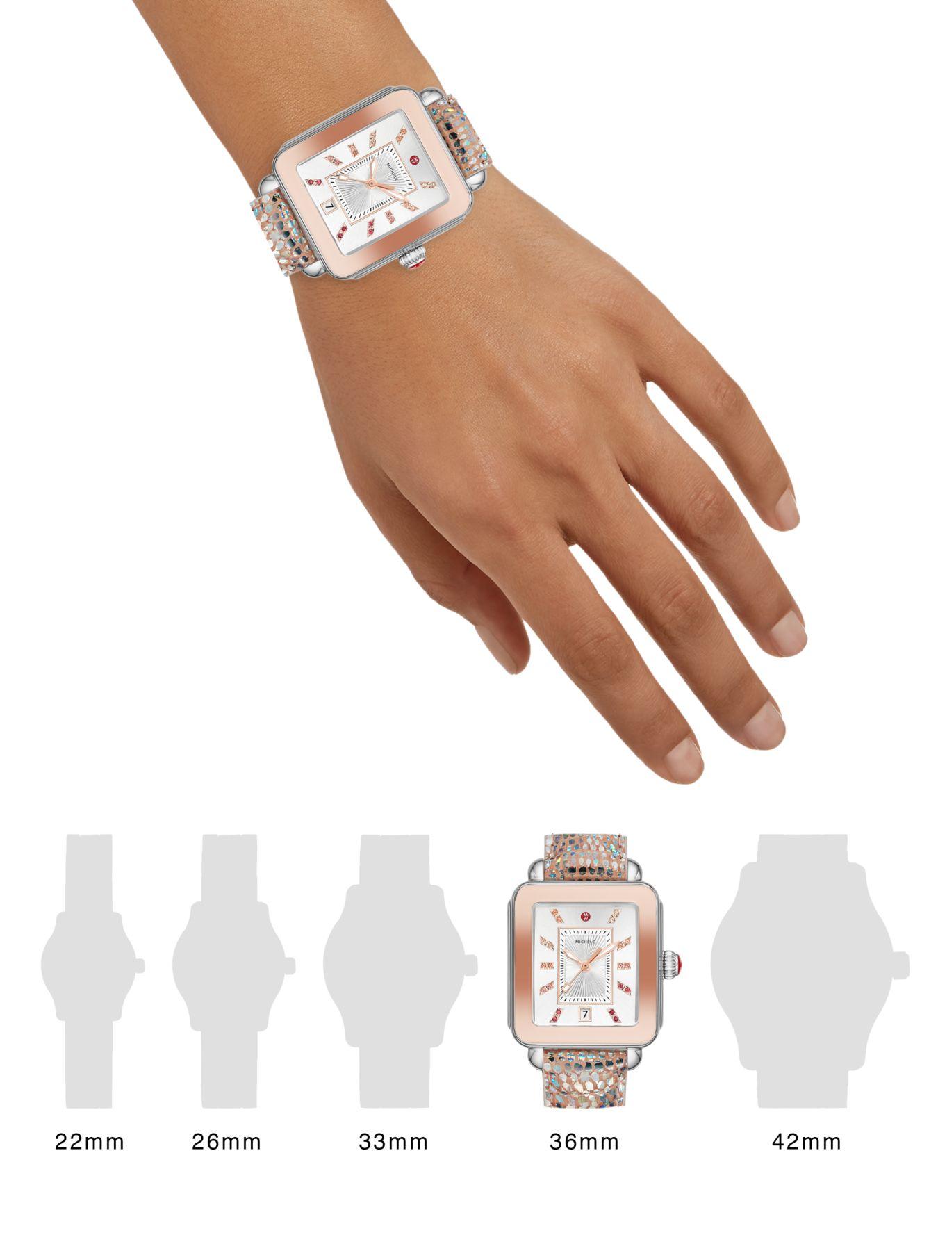 michele deco sport watch