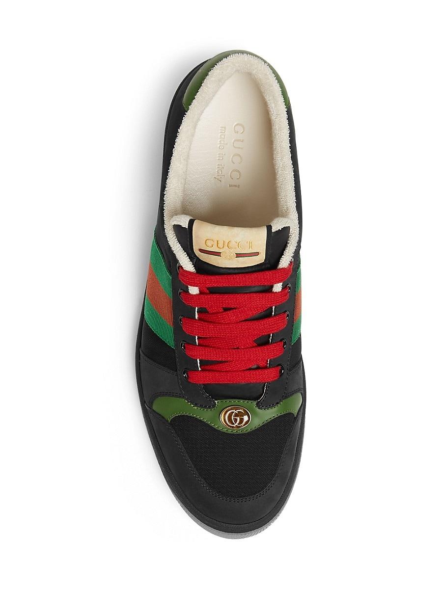 Gucci Virtus Suede Trainers in Black 