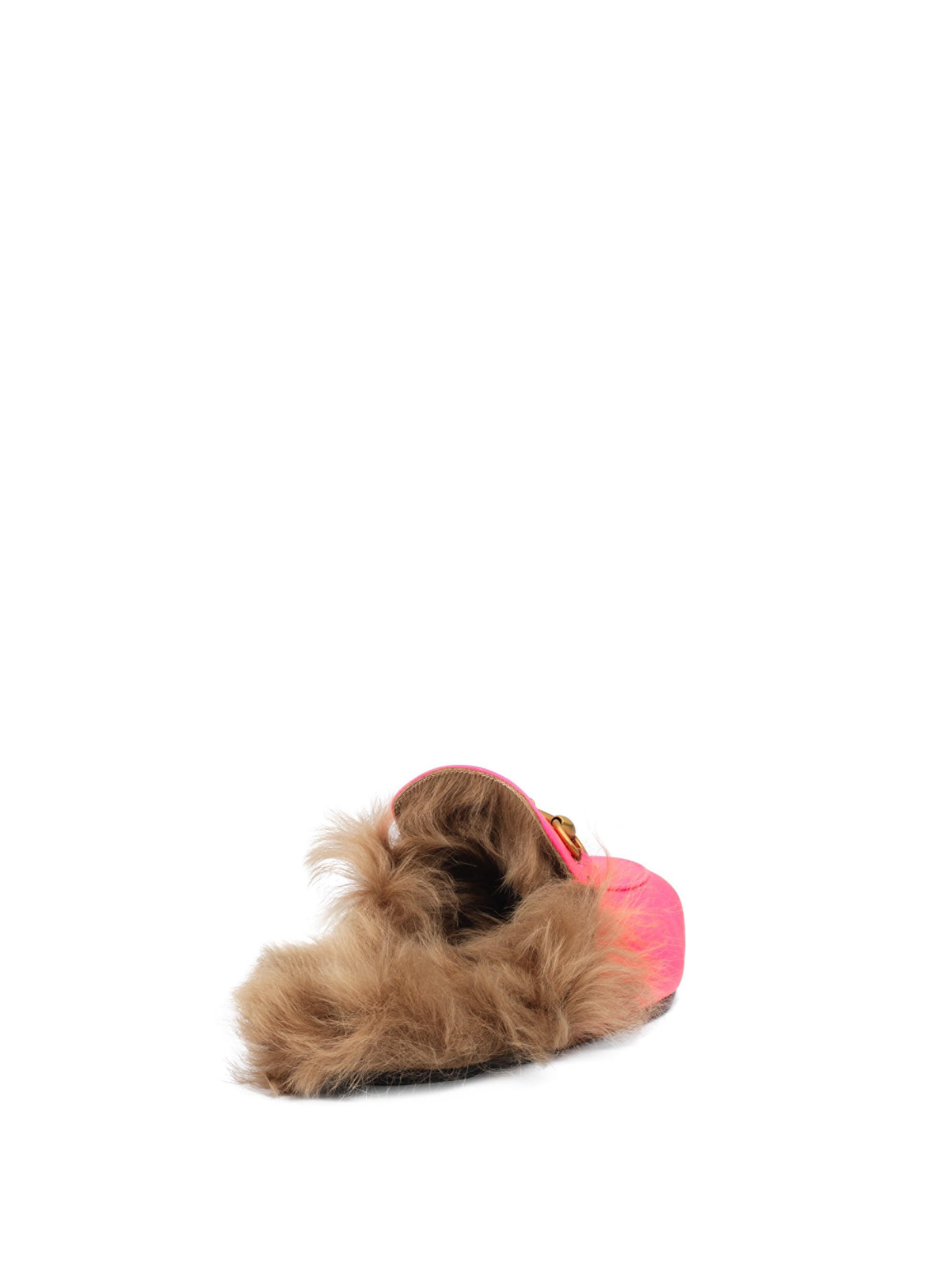 gucci princetown loafers pink