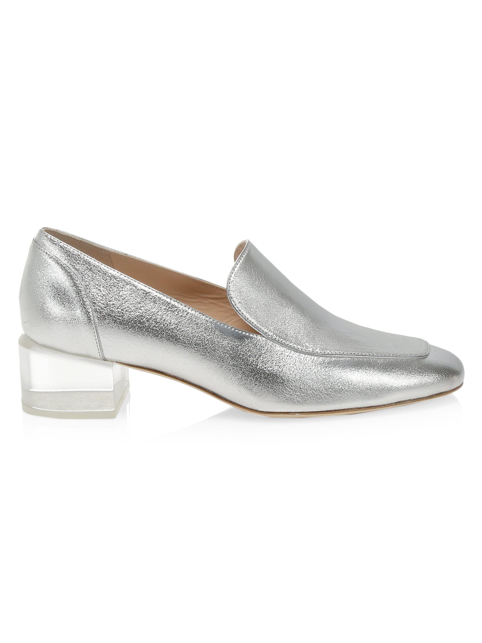 clear loafers