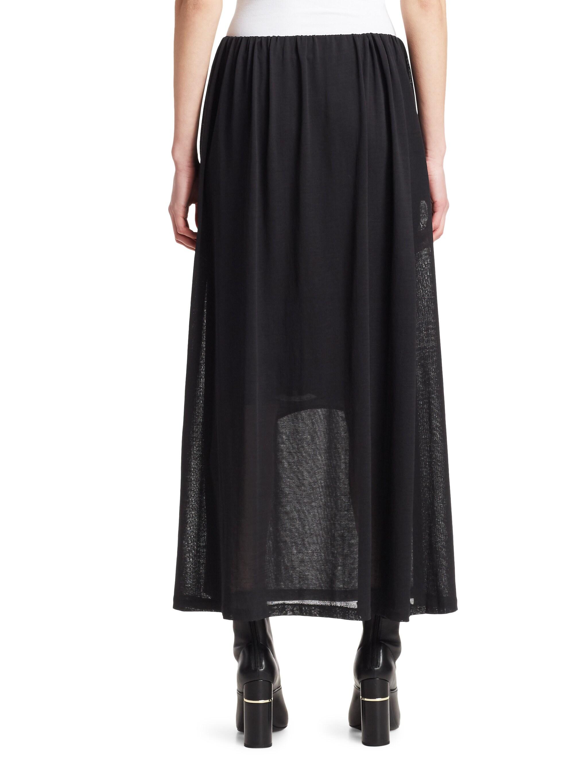 Totême Women's Amelia Maxi Skirt - Black in Black - Lyst