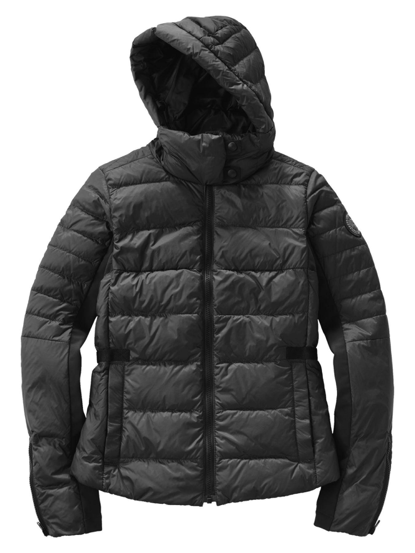 black canada goose puffer jacket