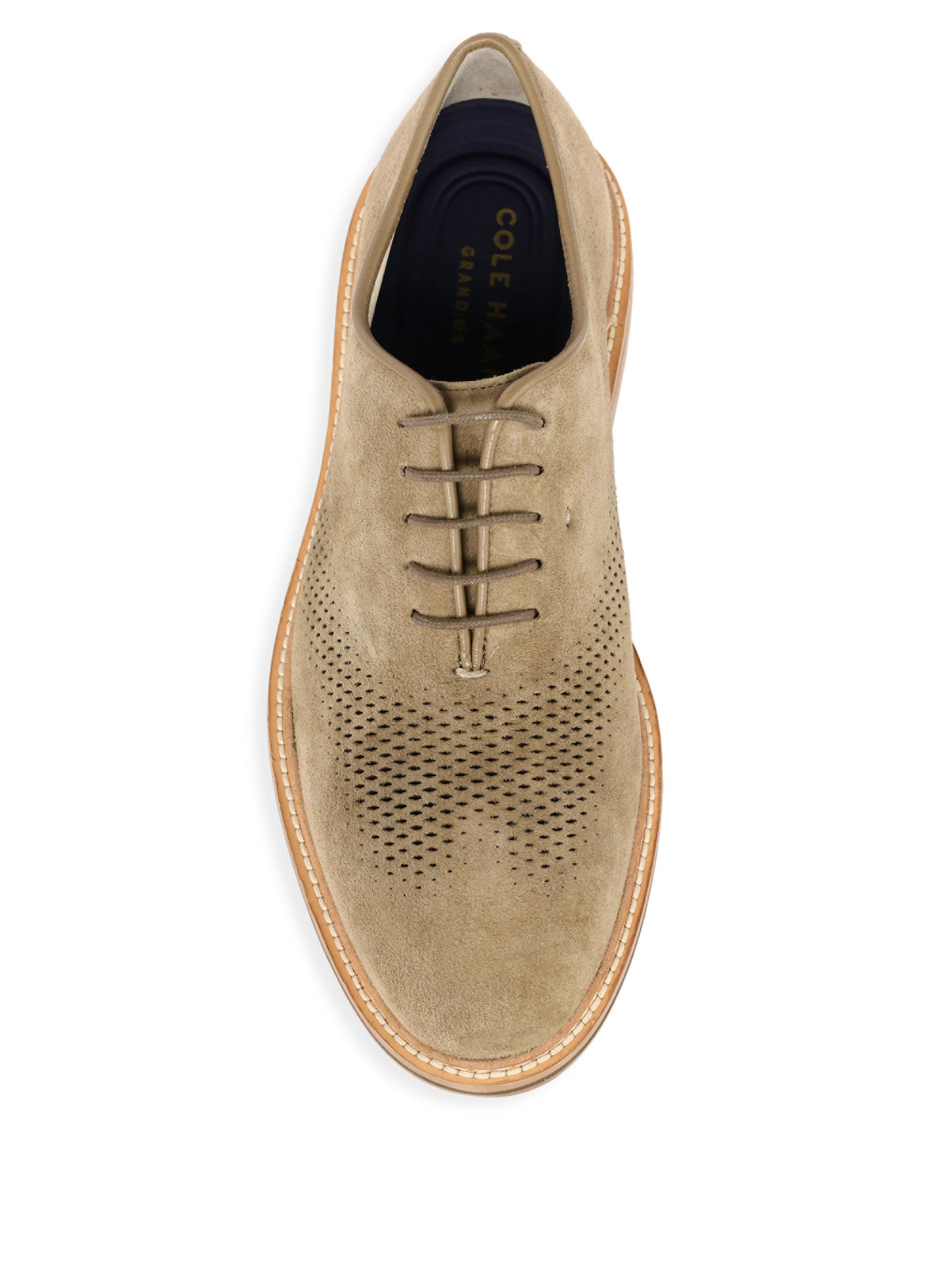 cole haan suede