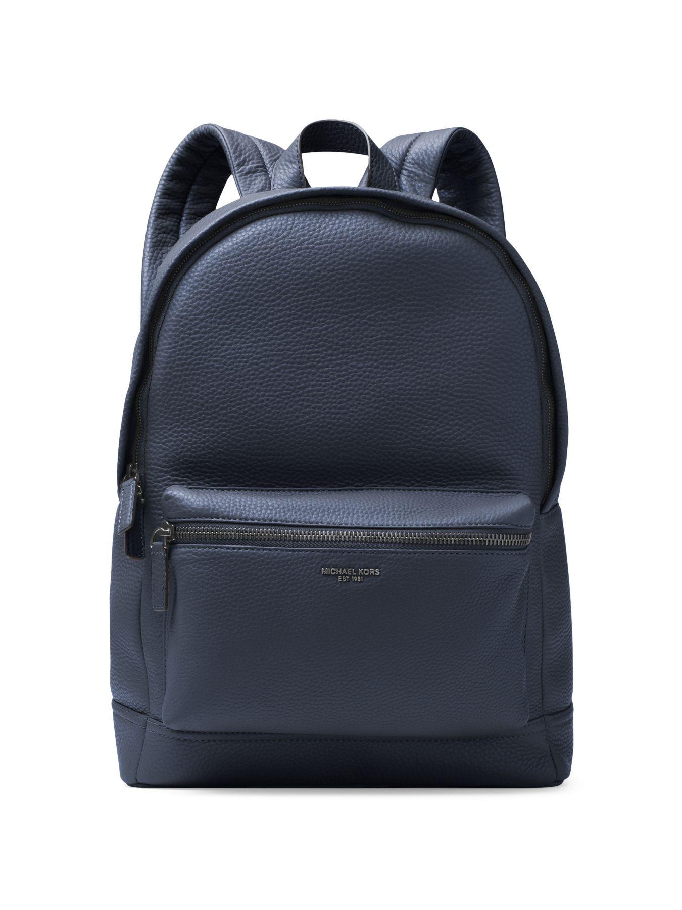 michael kors bryant leather backpack