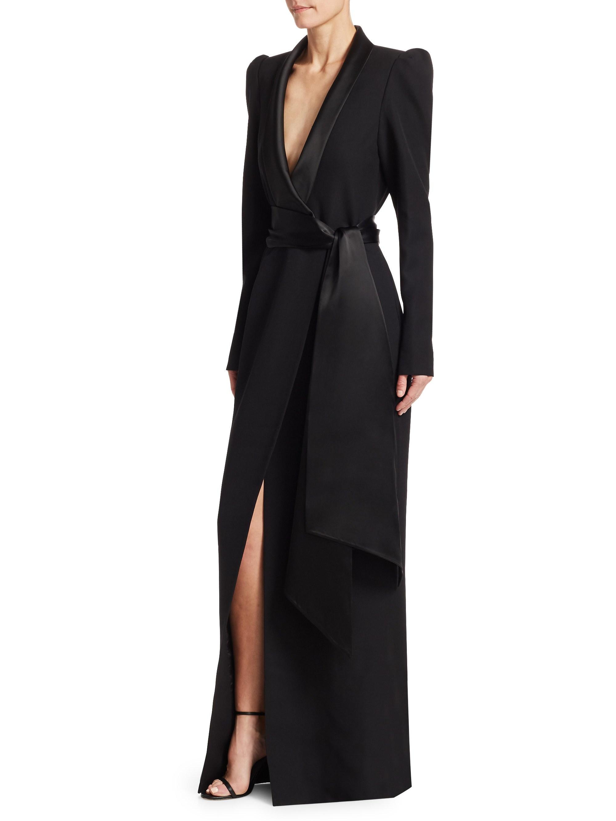 blazer gown