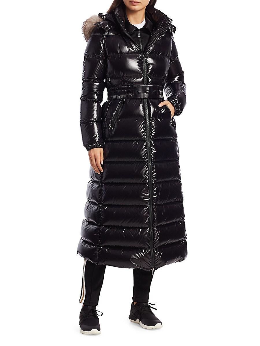 moncler fox fur jacket
