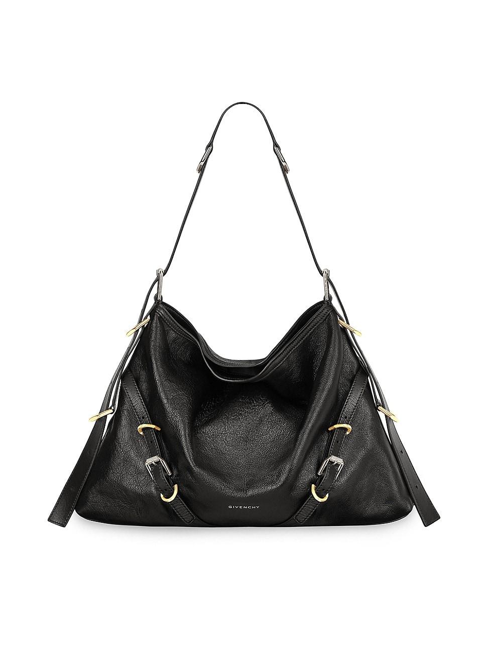 Givenchy Medium Voyou Bag In Leather in Black Lyst