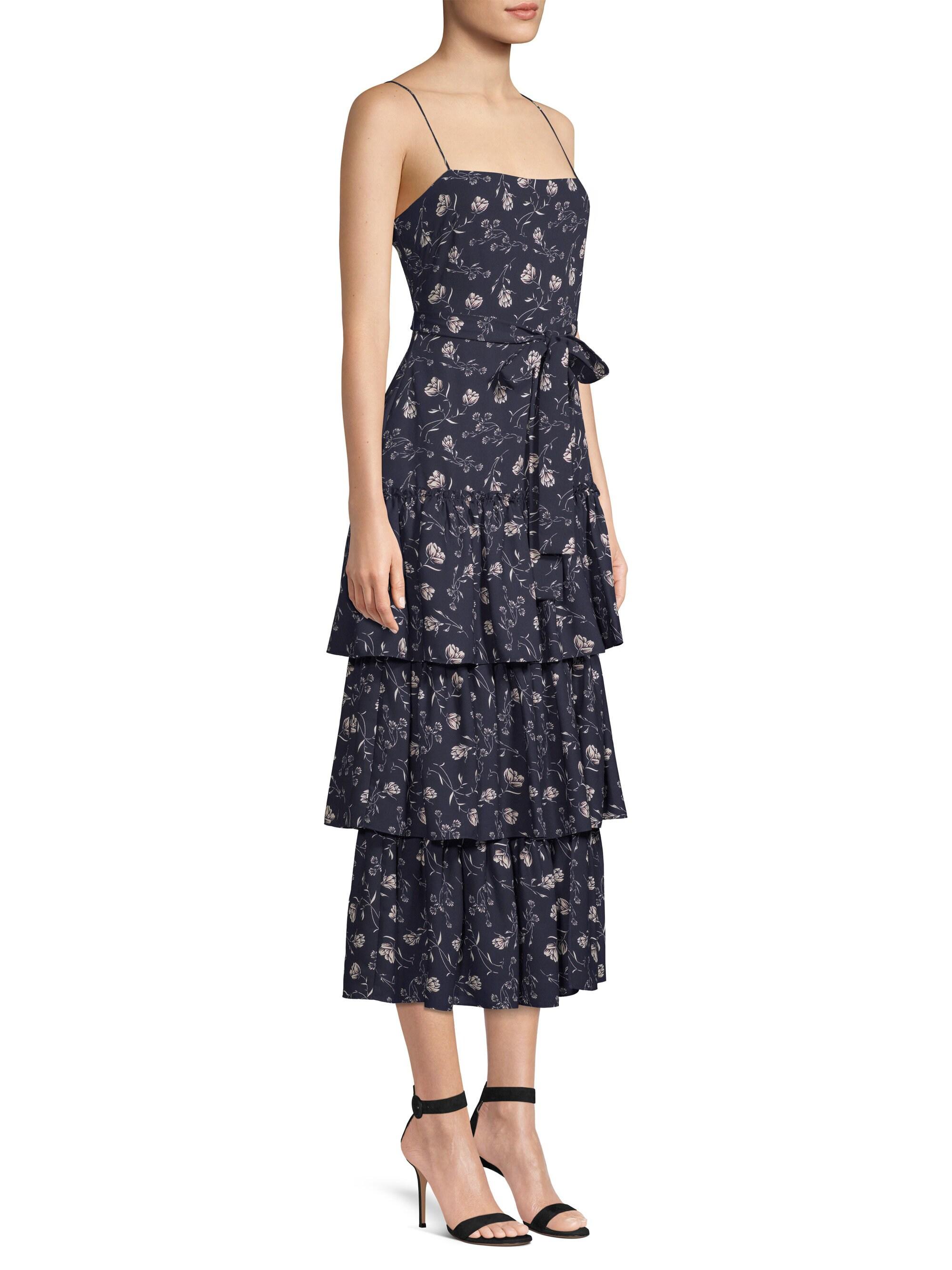 likely tiered floral dress
