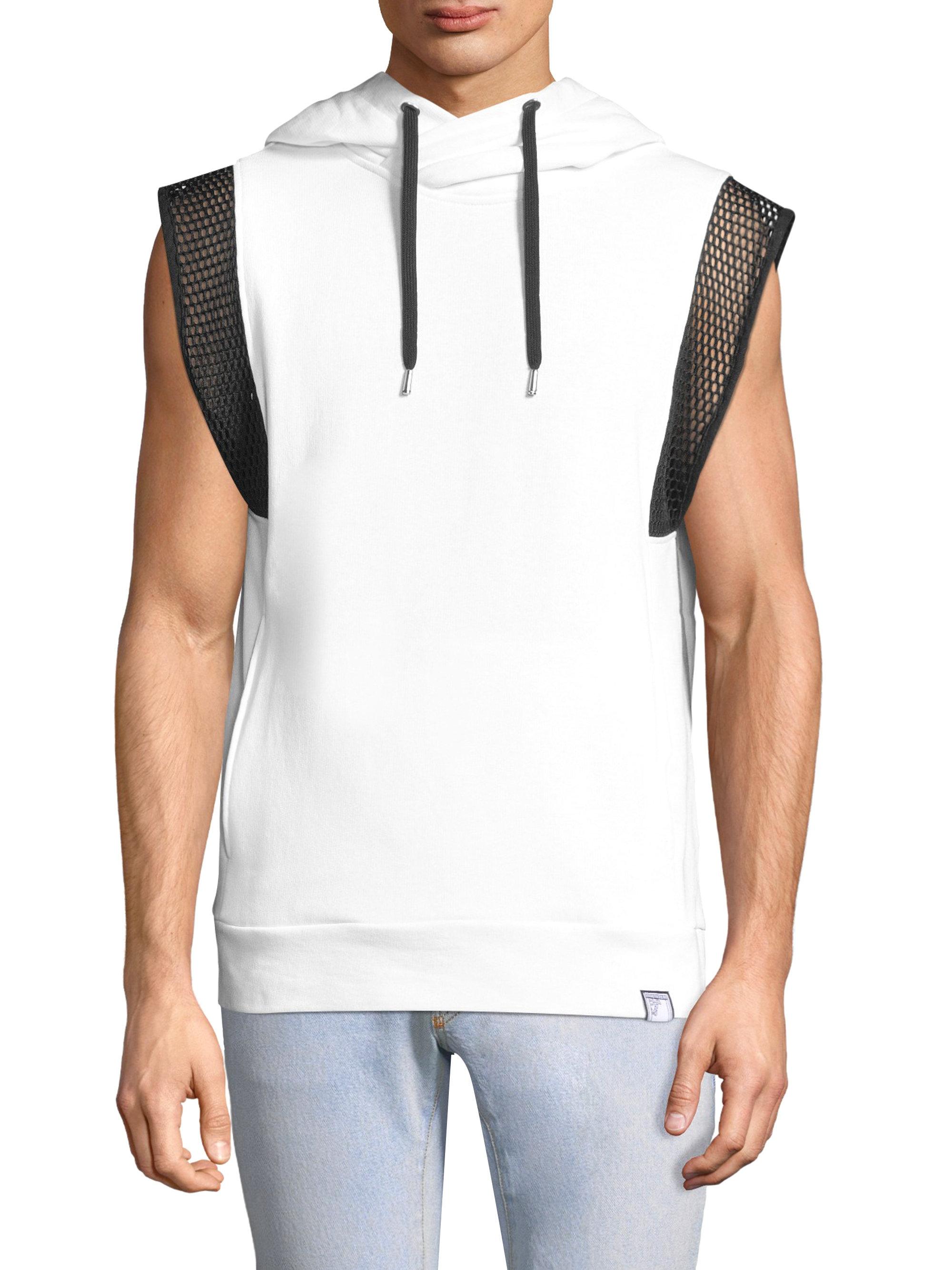 versace sleeveless hoodie