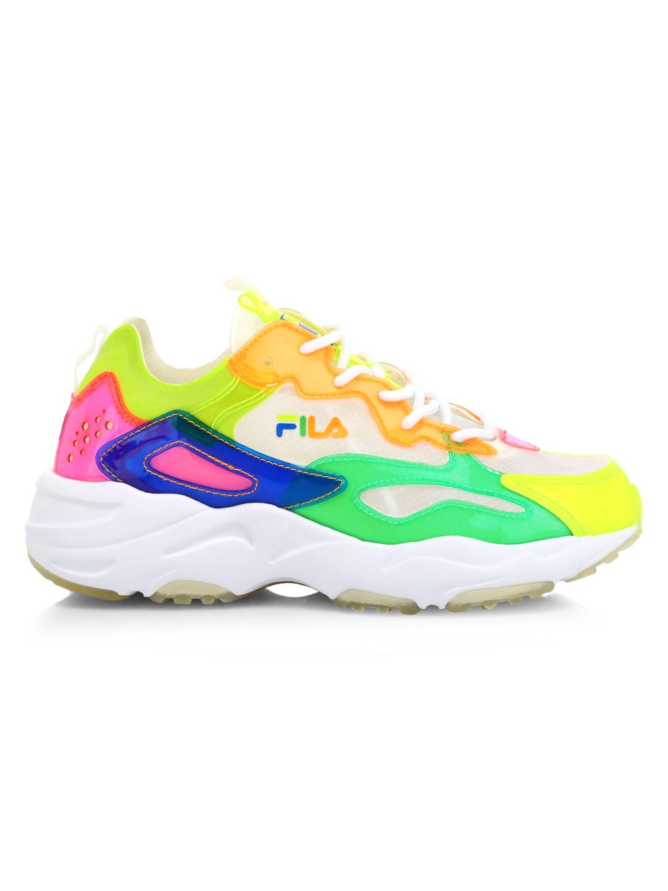 fila neon shoes Convenient shopping OFF 68