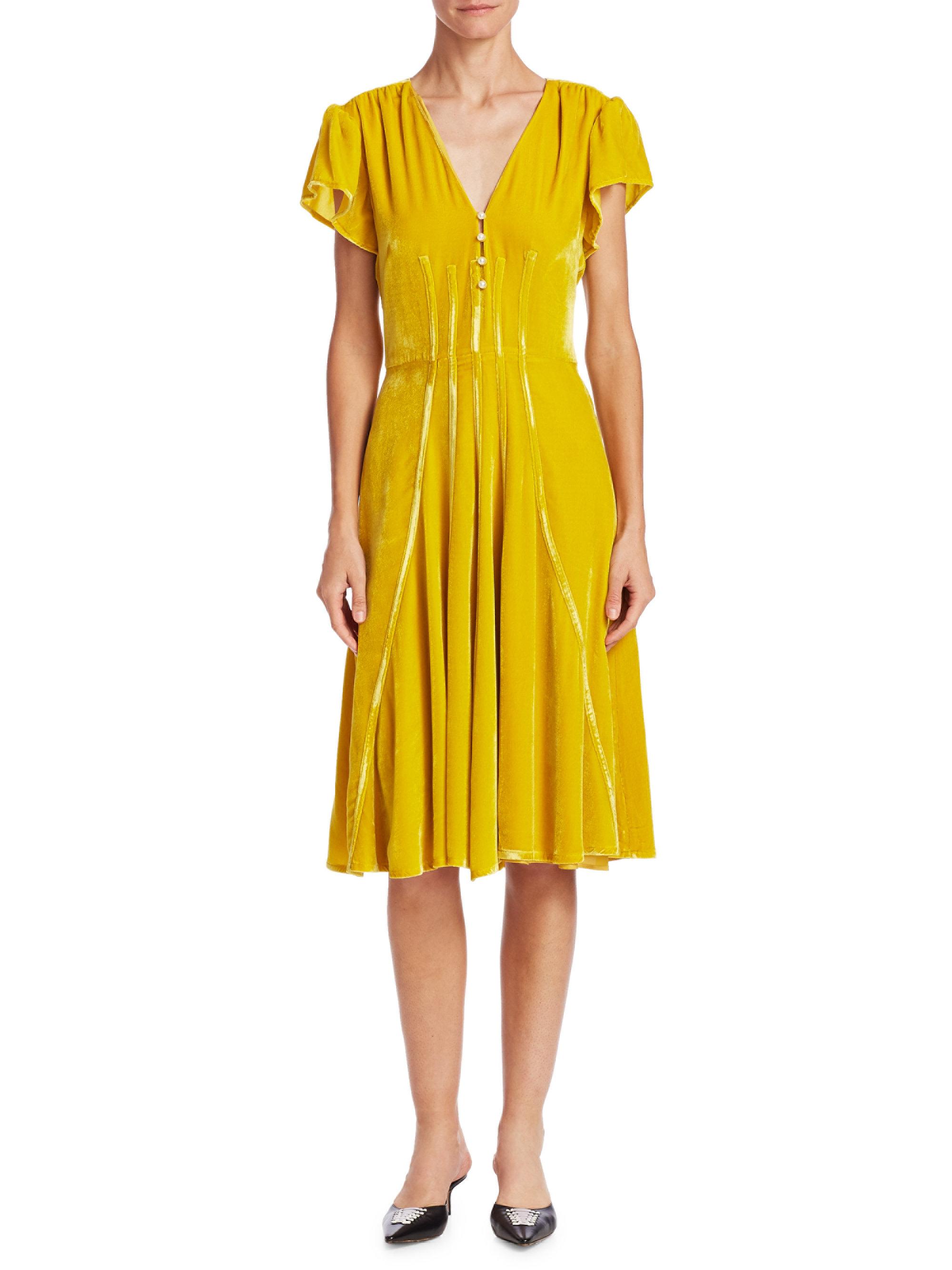camilla yellow dress