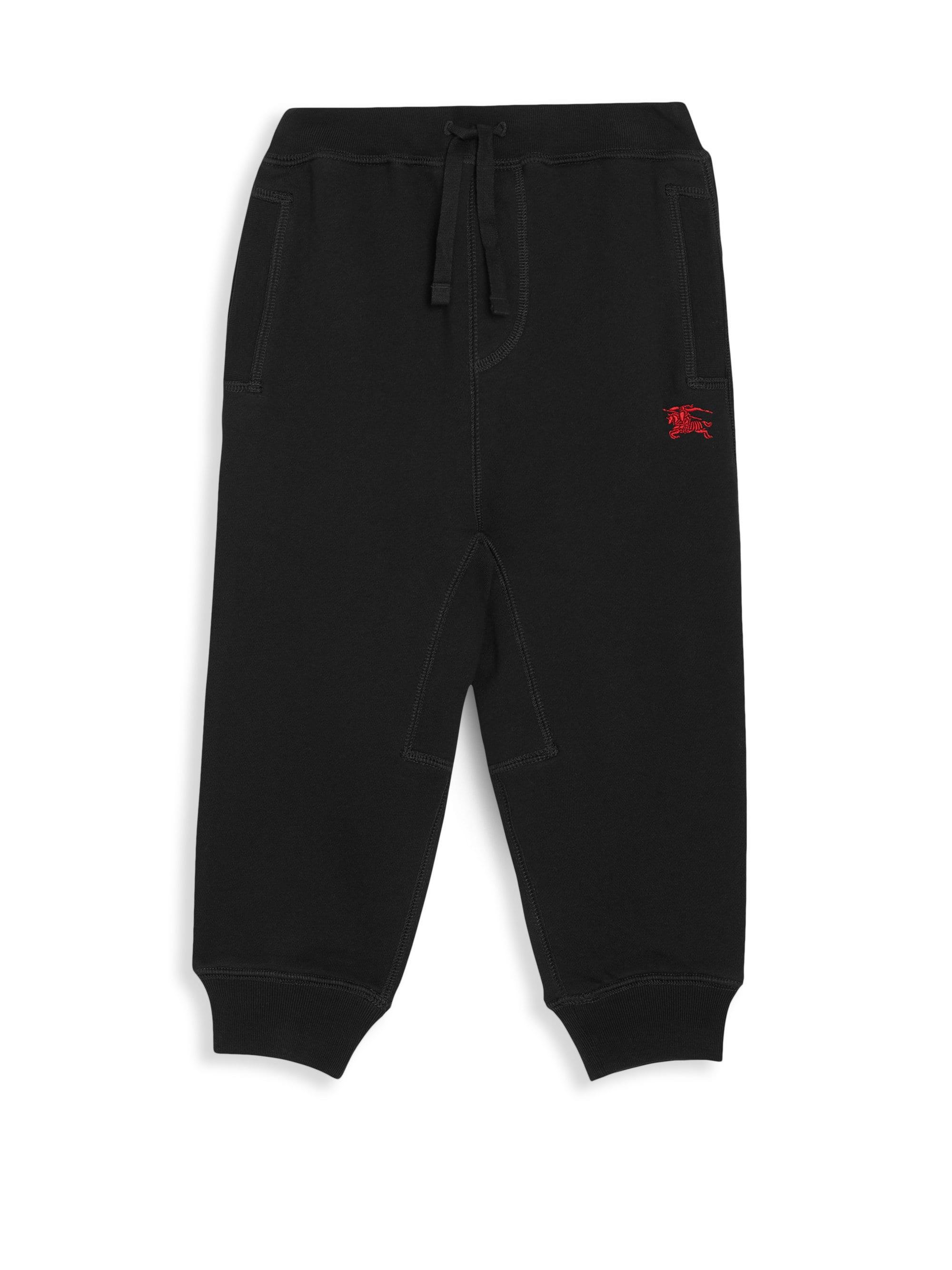burberry sweatpants black