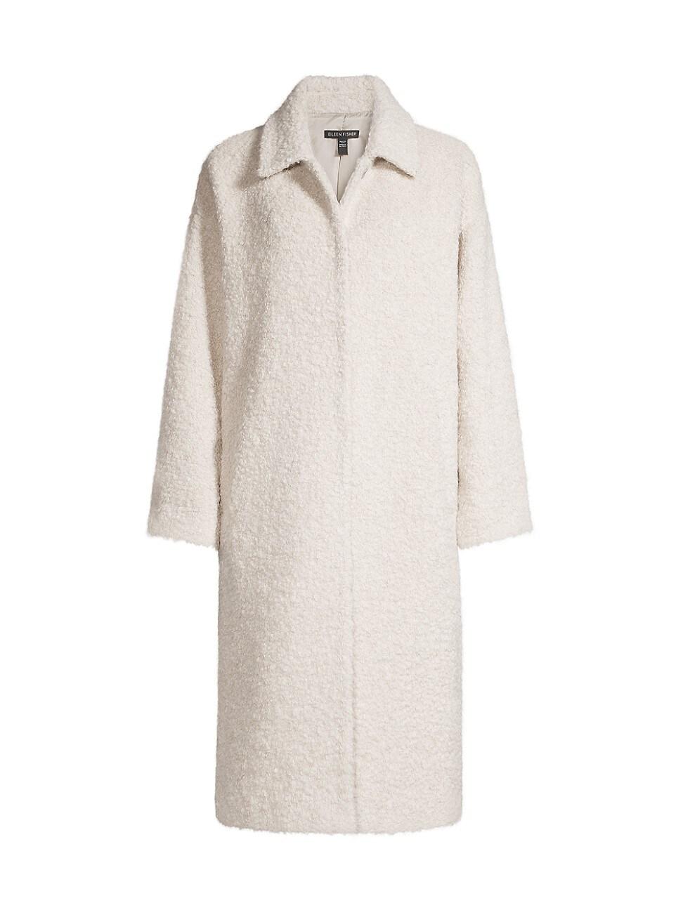 Eileen fisher shearling coat Clearance