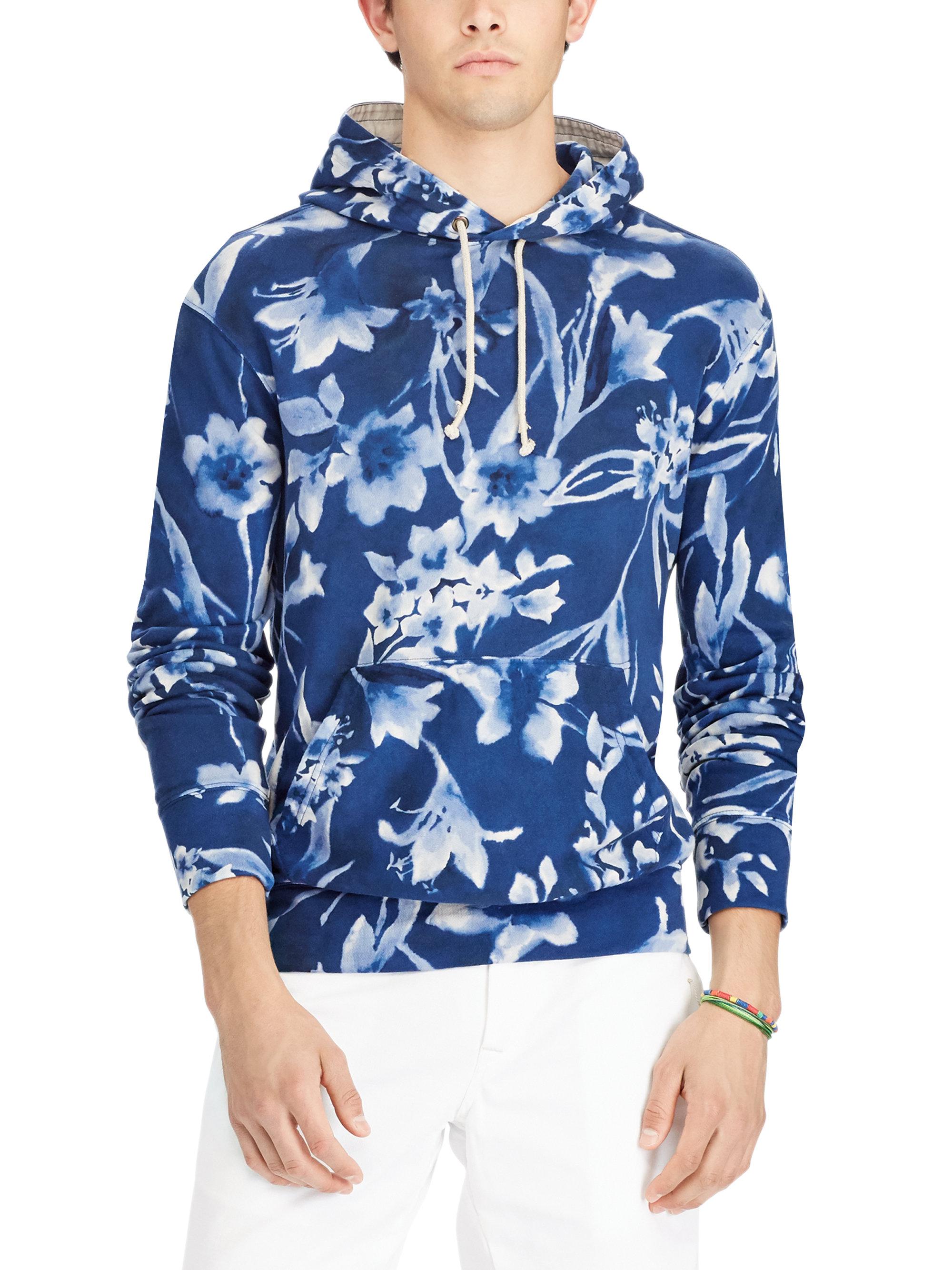 polo ralph lauren cotton spa terry sweatshirt