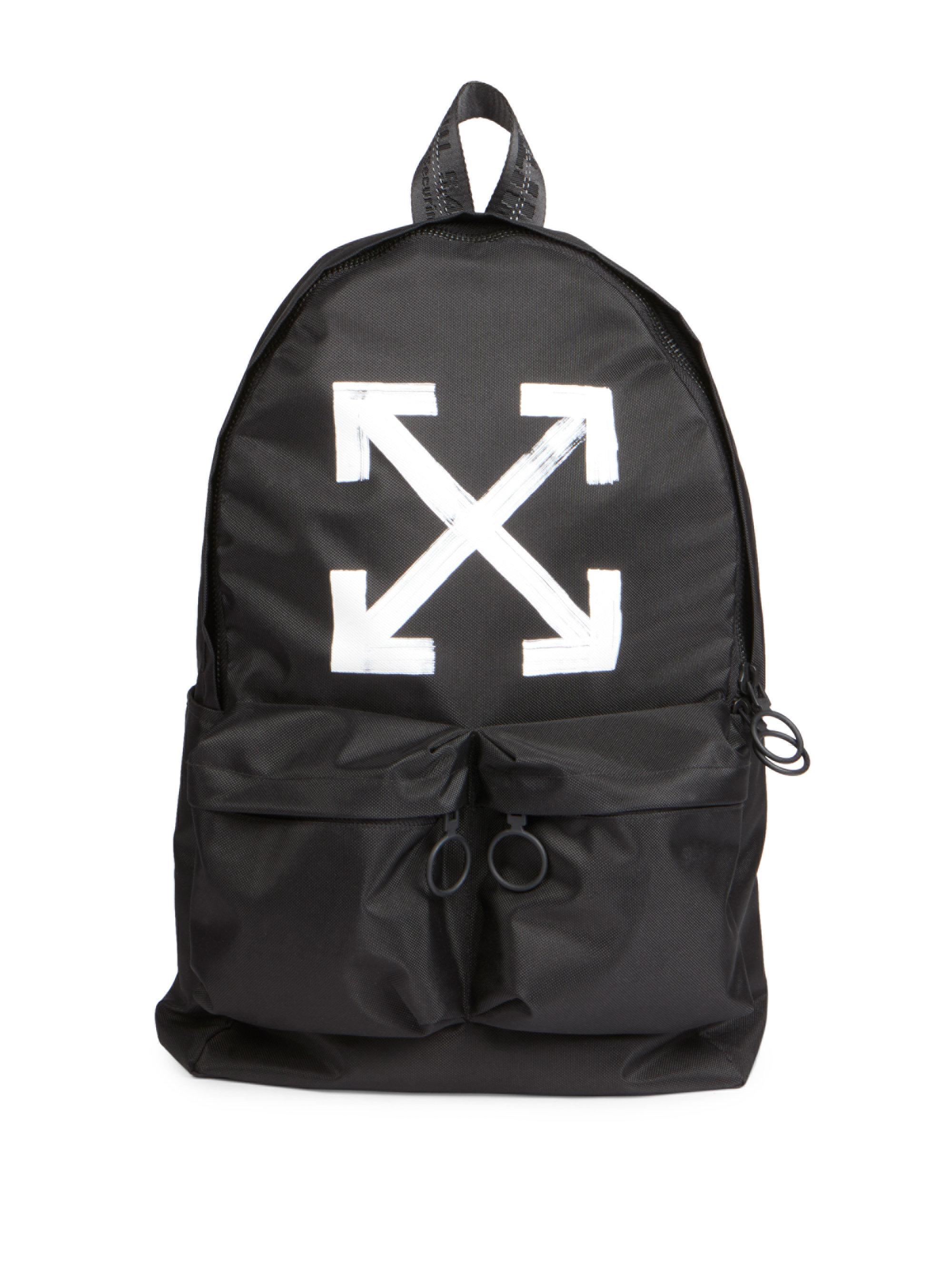 Off-White c/o Virgil Abloh Synthetic Brushed Arrows Backpack in 