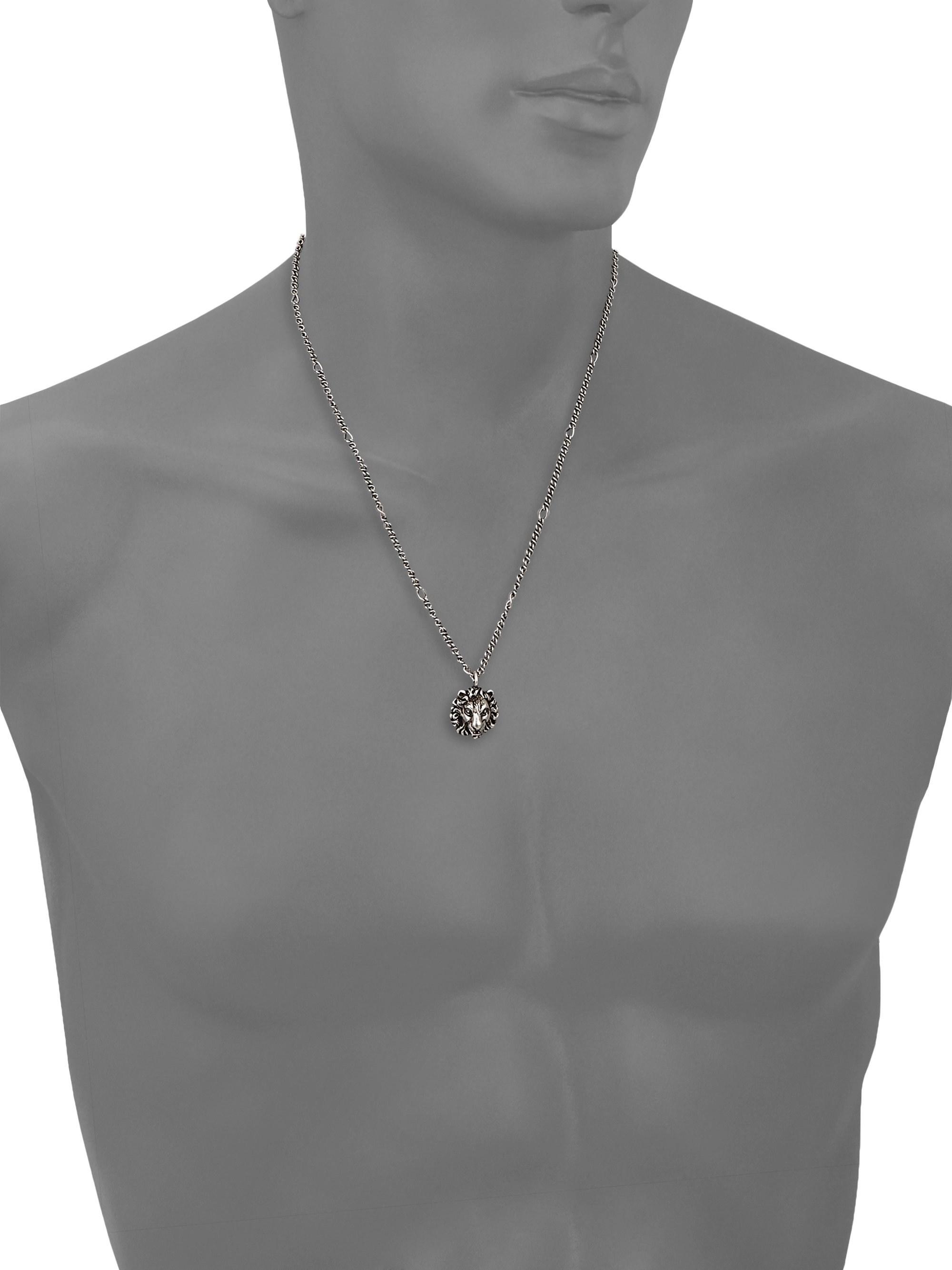 Gucci Necklace With Lion Head Pendant Online - anuariocidob.org 1689725997