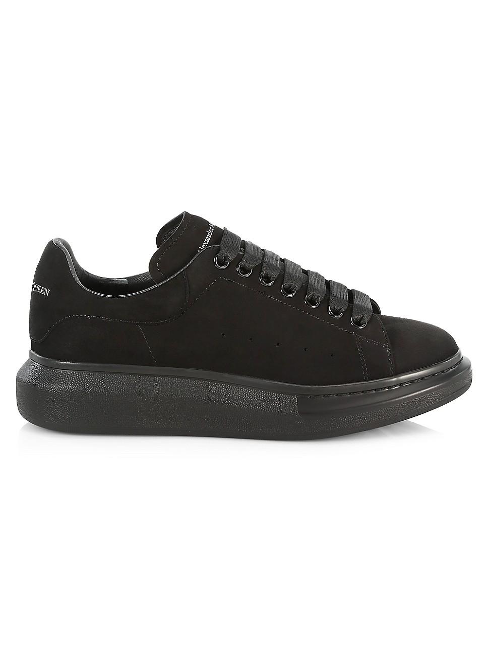 alexander mcqueen leather platform sneakers